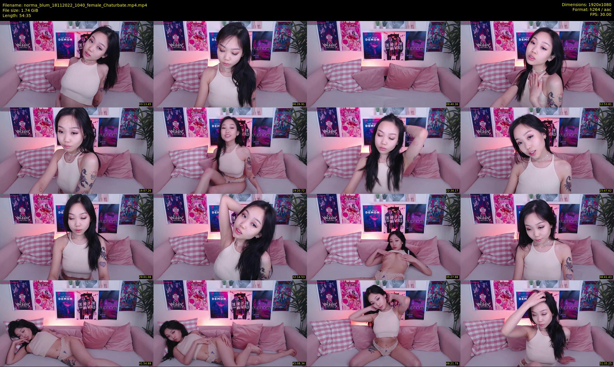 norma_blum — 55 minute Chaturbate female cam show recording, 1080p, Nov 18, 2022