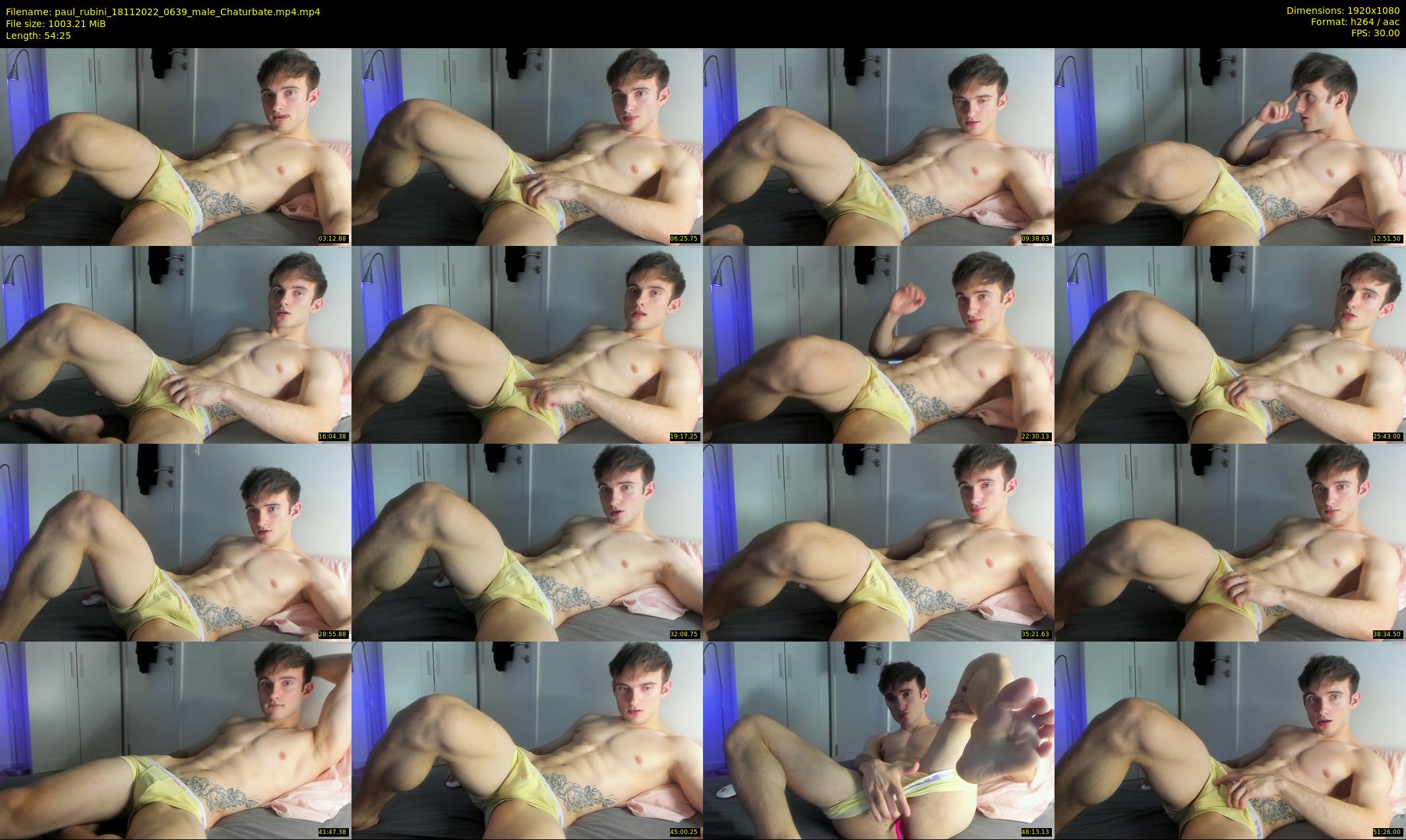 paul_rubini — 55 minute Chaturbate male cam show recording, 1080p, Nov 18, 2022