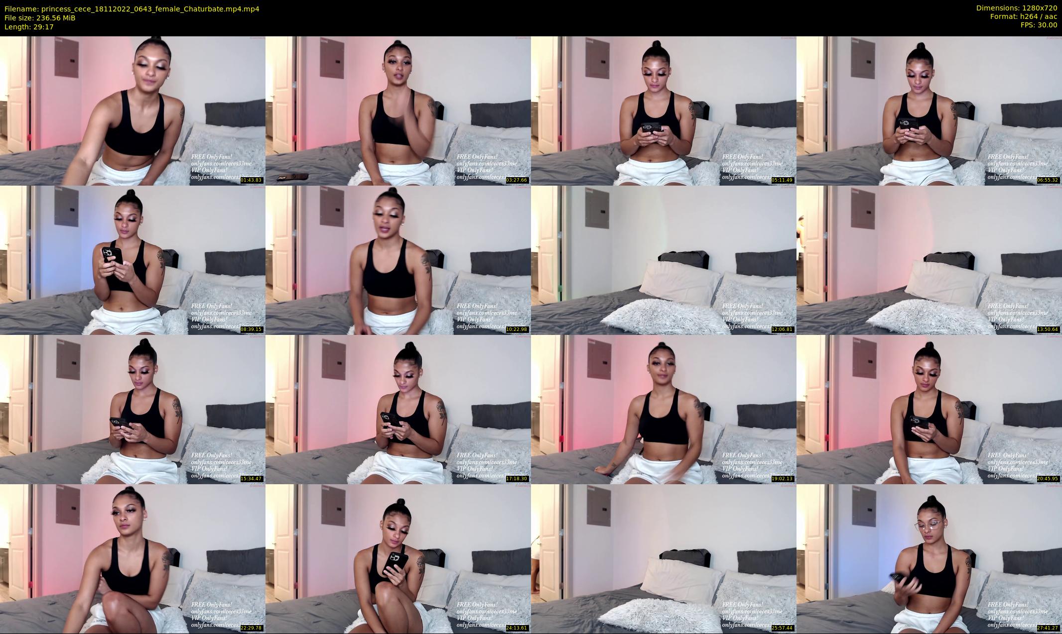 princess_cece — 30 minute Chaturbate female cam show recording, 720p, Nov 18, 2022