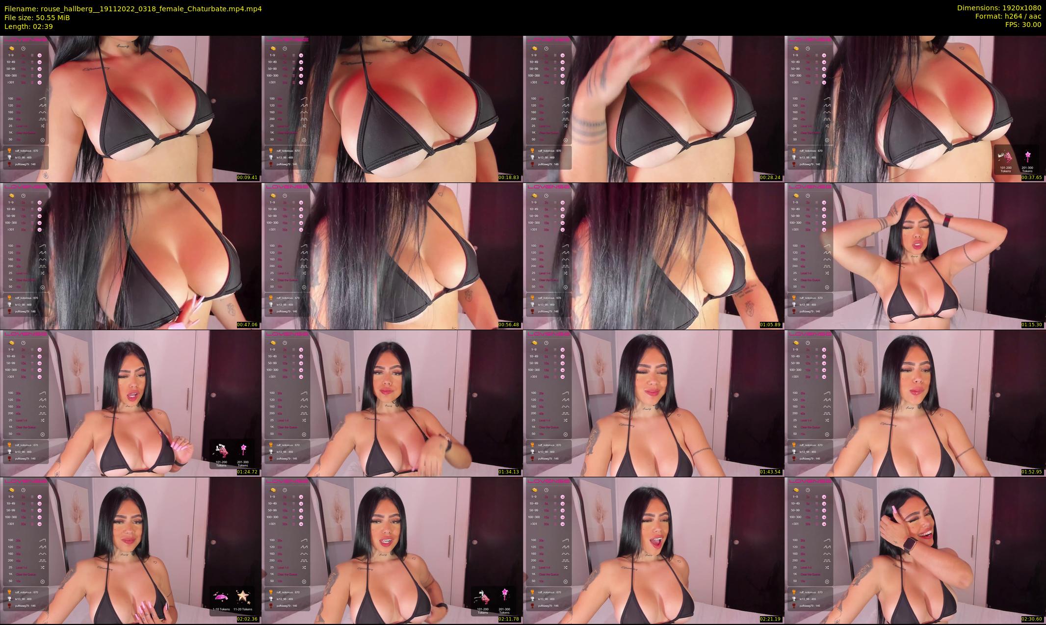 rouse_hallberg_ — 3 minute Chaturbate female cam show recording, 1080p, Nov 19, 2022