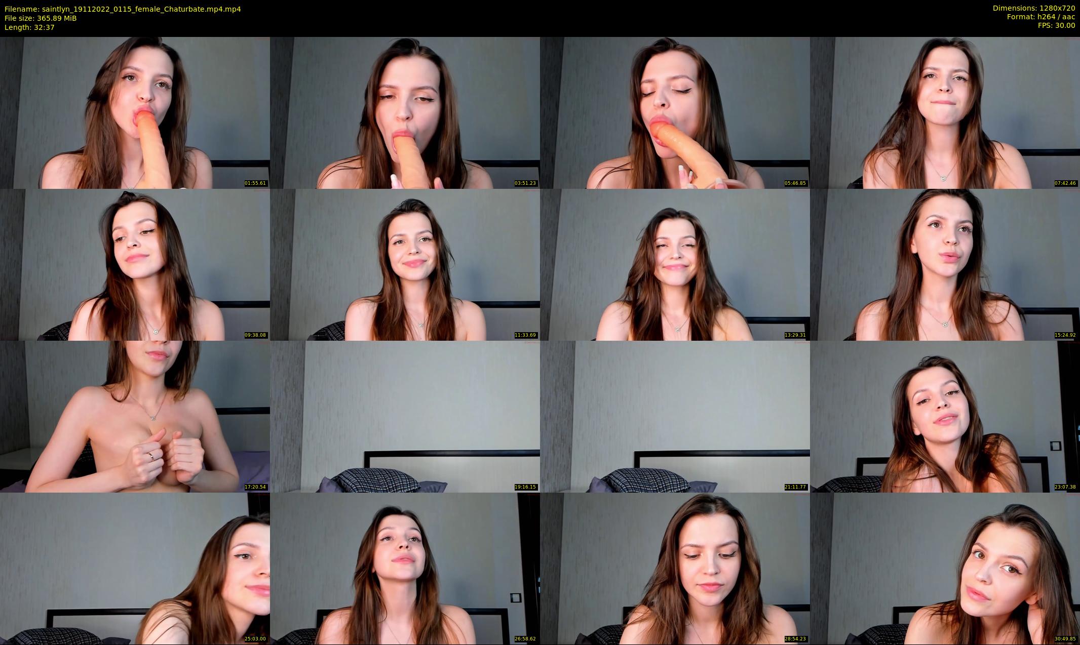 saintlyn — 33 minute Chaturbate female cam show recording, 720p, Nov 19, 2022