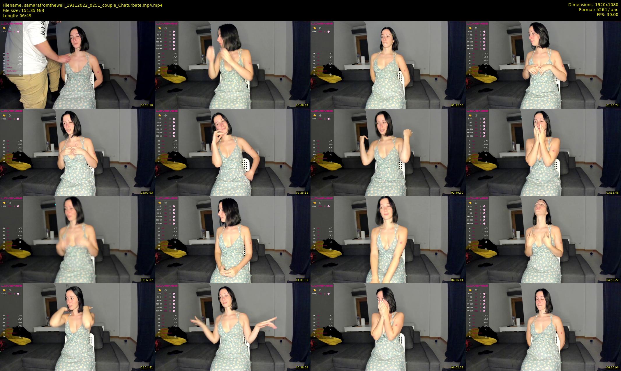 samarafromthewell — 7 minute Chaturbate female cam show recording, 1080p, Nov 19, 2022