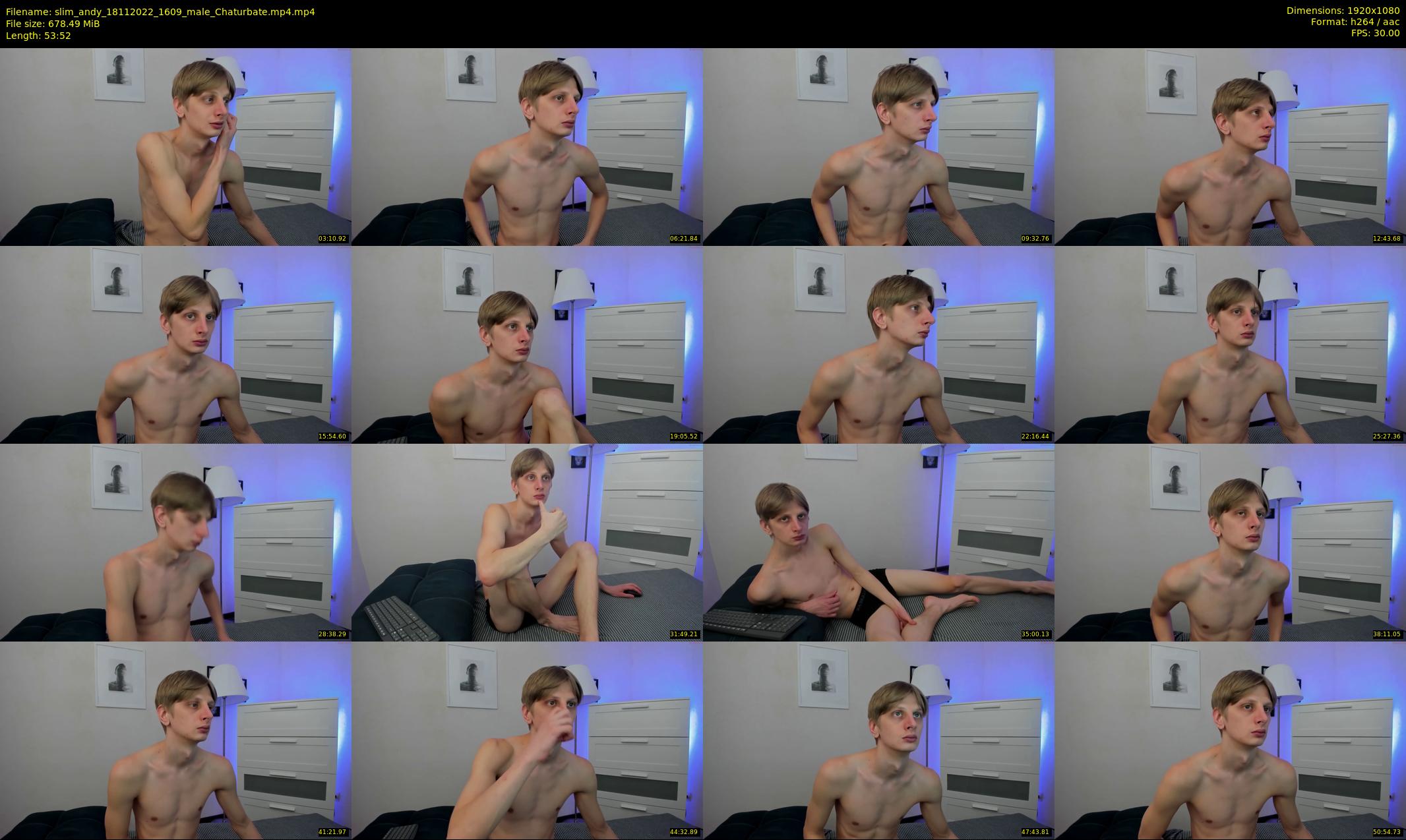 slim_andy — 54 minute Chaturbate male cam show recording, 1080p, Nov 18, 2022