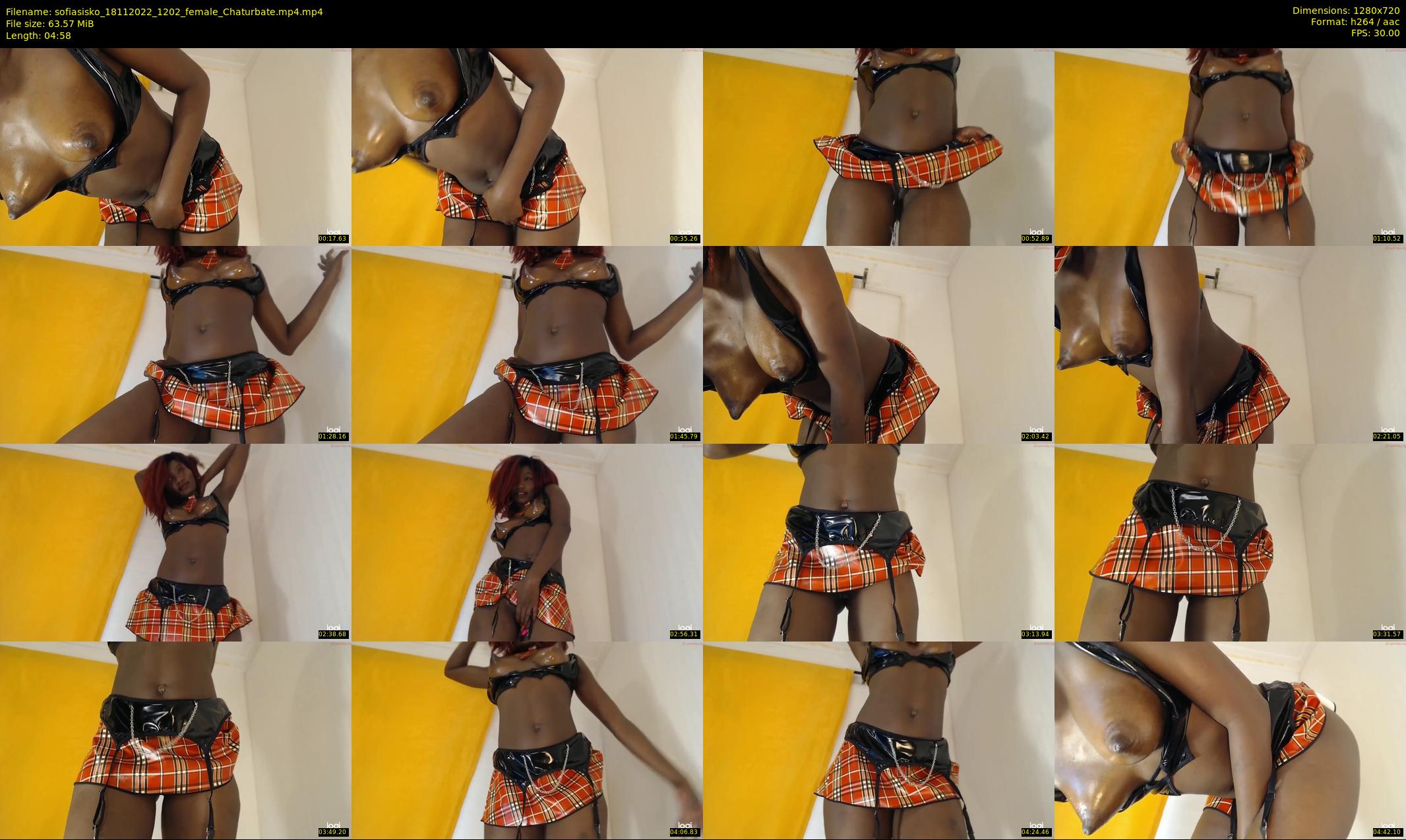sofiasisko — 5 minute Chaturbate female cam show recording, 720p, Nov 18, 2022