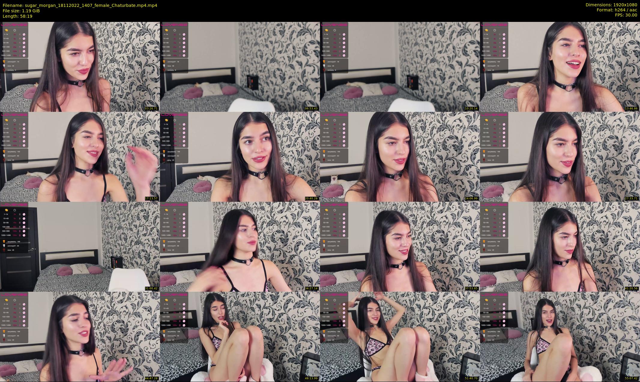 sugar_morgan — 59 minute Chaturbate female cam show recording, 1080p, Nov 18, 2022