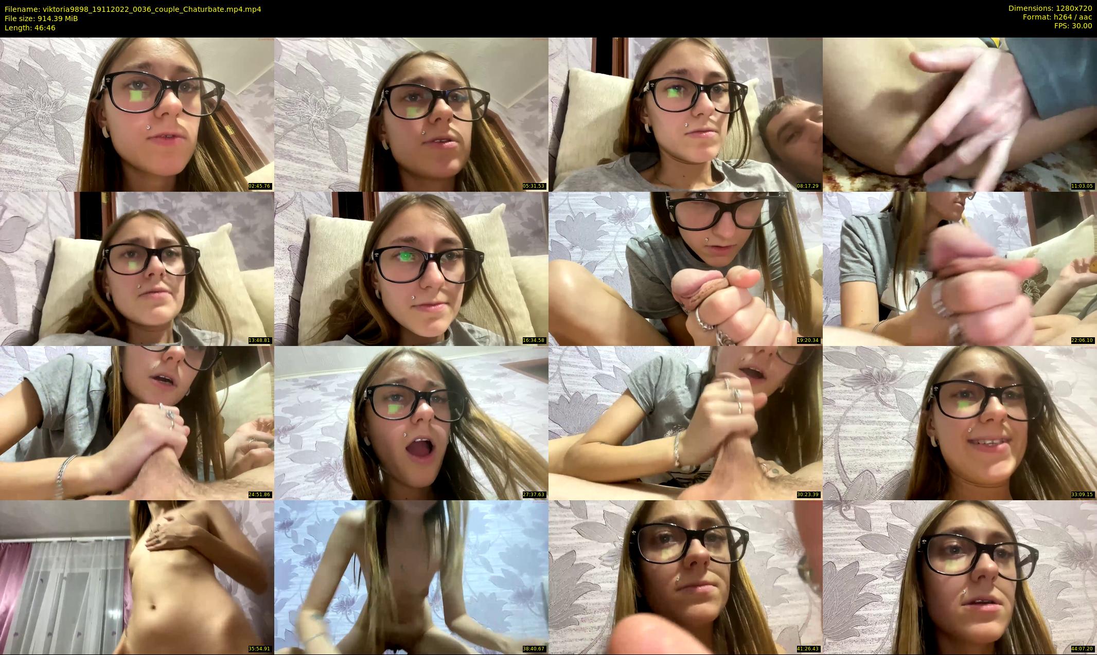 viktoria9898 — 47 minute Chaturbate couple cam show recording, 720p, Nov 19, 2022