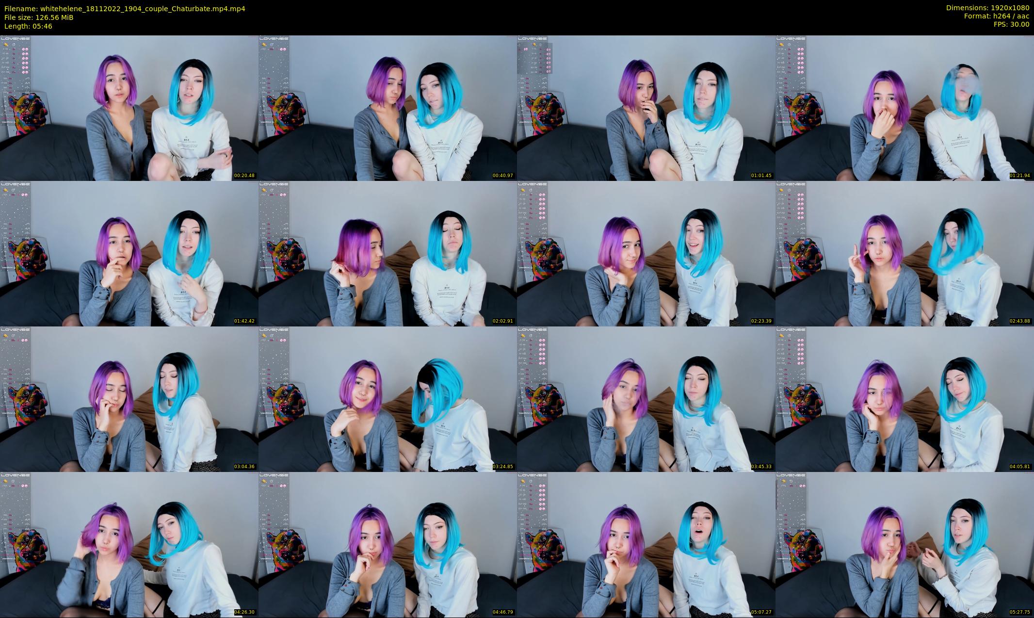 whitehelene — 6 minute Chaturbate female cam show recording, 1080p, Nov 18, 2022