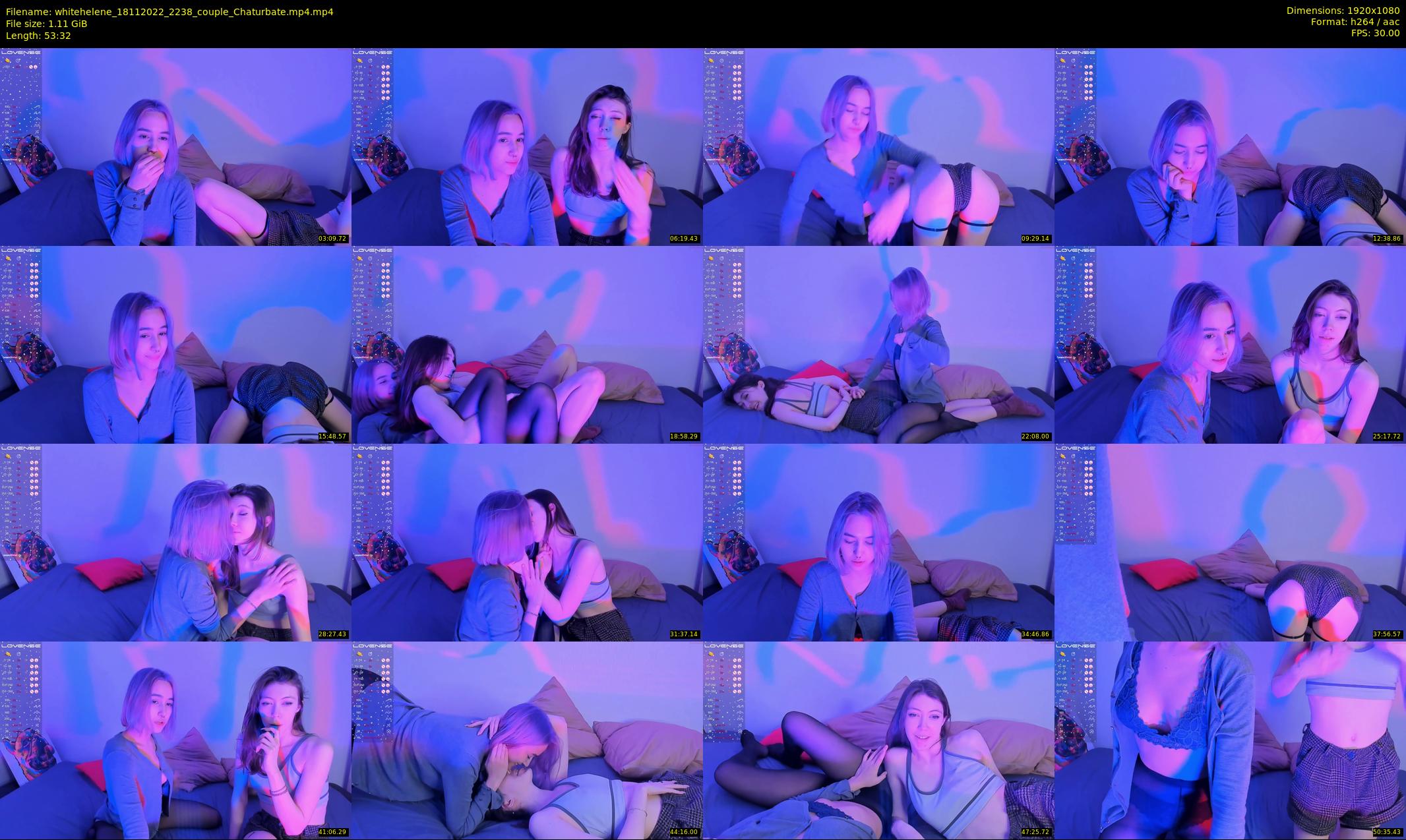 whitehelene — 54 minute Chaturbate female cam show recording, 1080p, Nov 18, 2022
