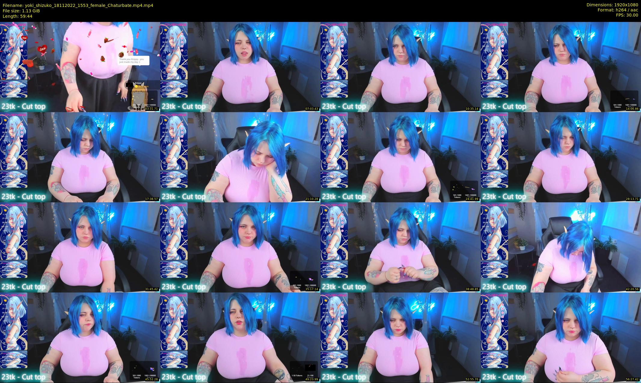 yoki_shizuko — 60 minute Chaturbate female cam show recording, 1080p, Nov 18, 2022
