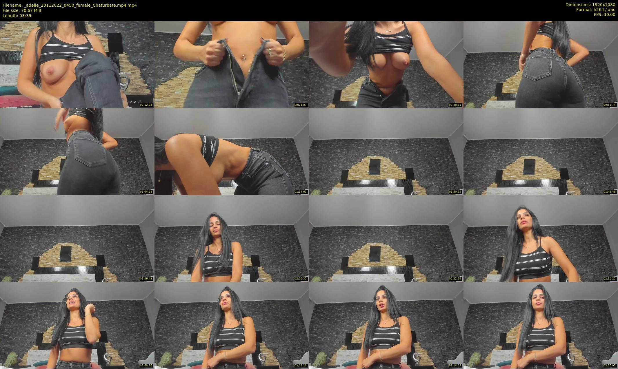 _adelle — 4 minute Chaturbate female cam show recording, 1080p, Nov 20, 2022