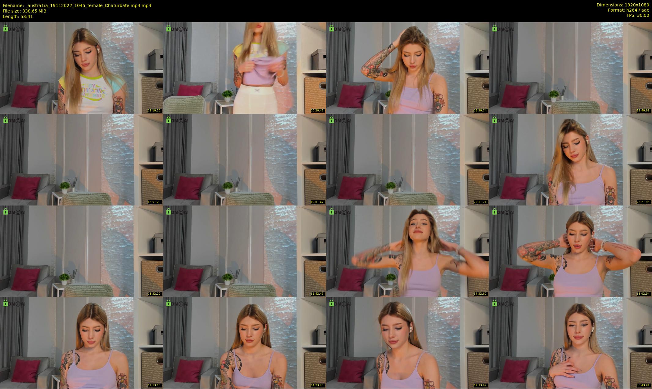 _austra1ia — 54 minute Chaturbate female cam show recording, 1080p, Nov 19, 2022