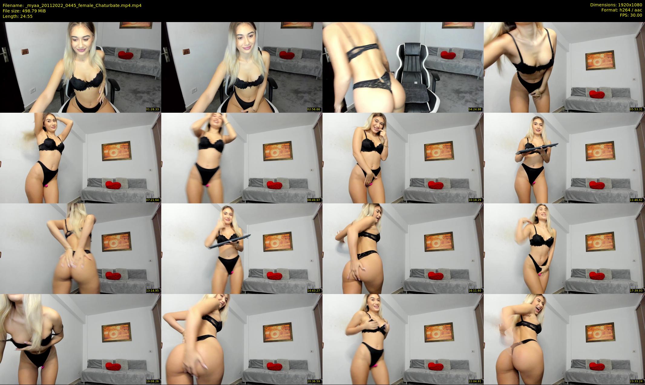 _myaa — 25 minute Chaturbate female cam show recording, 1080p, Nov 20, 2022