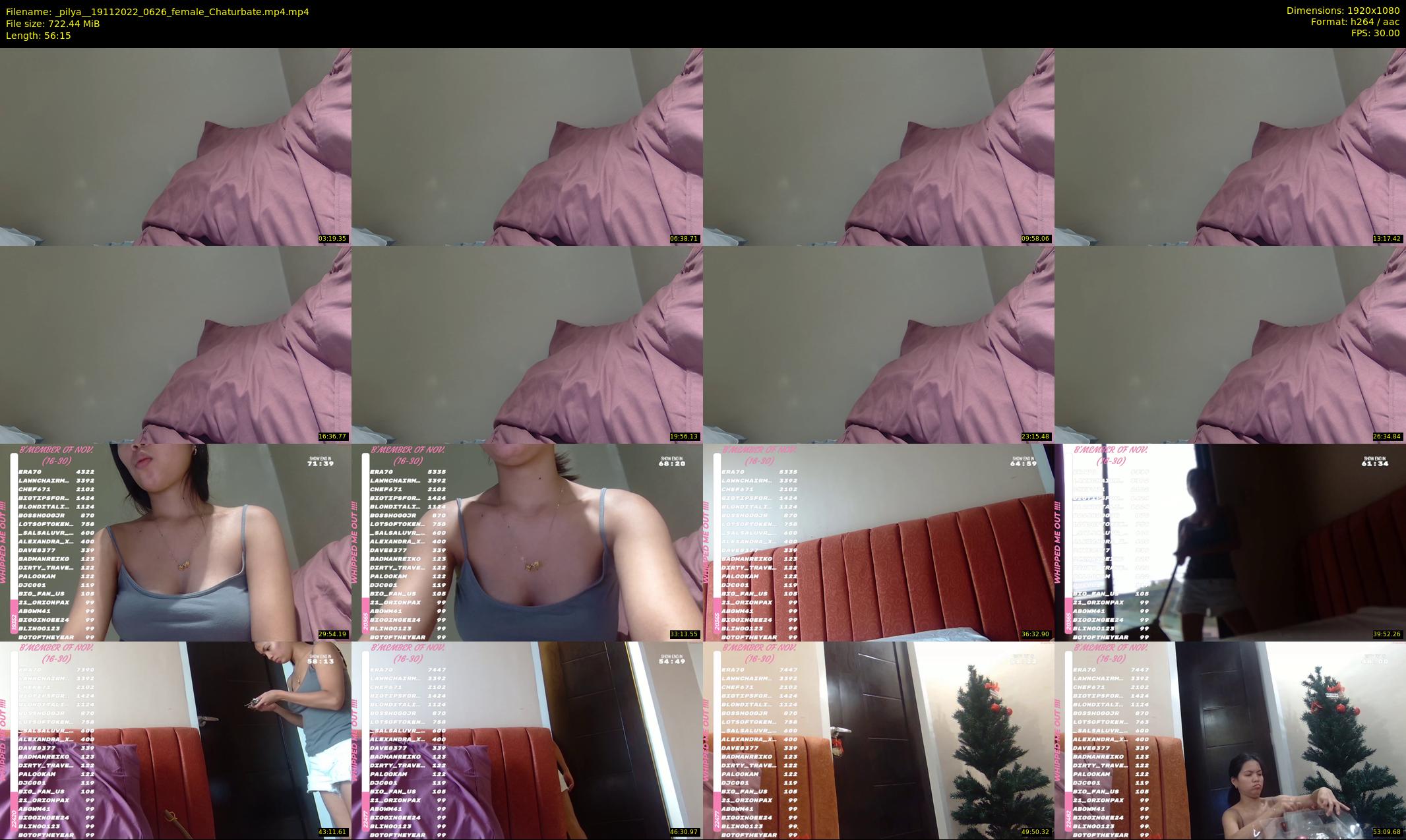 _pilya_ — 57 minute Chaturbate female cam show recording, 1080p, Nov 19, 2022