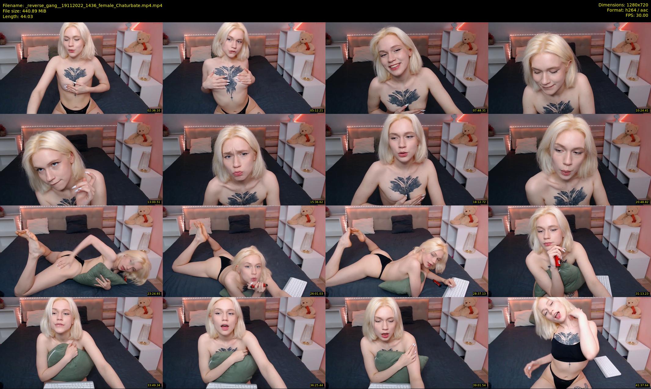 _reverse_gang_ — 45 minute Chaturbate couple cam show recording, 720p, Nov 19, 2022