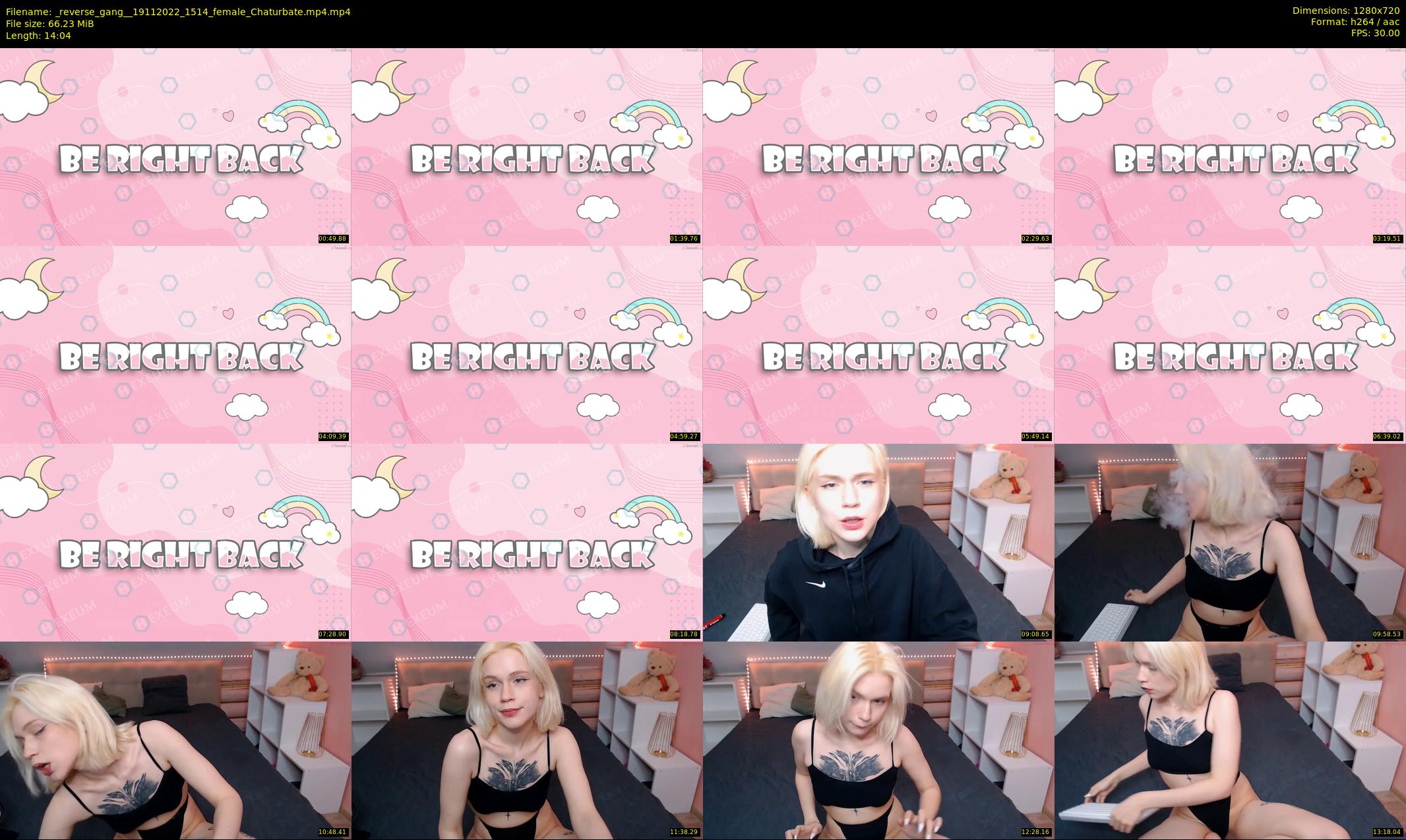 _reverse_gang_ — 15 minute Chaturbate couple cam show recording, 720p, Nov 19, 2022