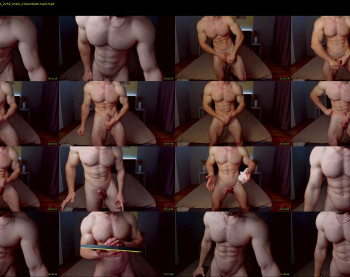 adam_muscle_ — 9 minute Chaturbate male cam show recording, 1080p, Nov 19, 2022
