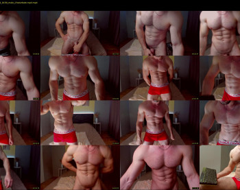 adam_muscle_ — 54 minute Chaturbate male cam show recording, 1080p, Nov 20, 2022
