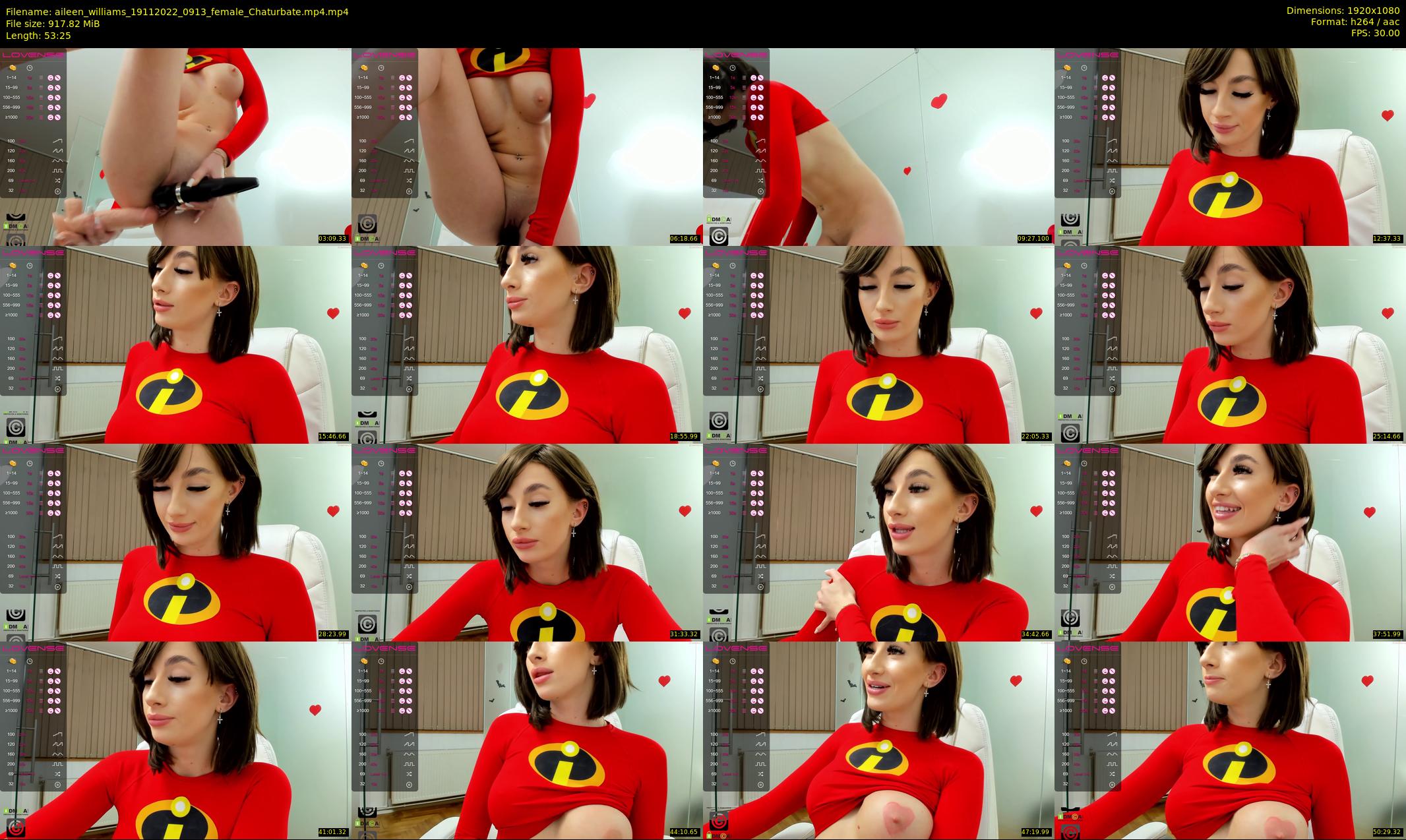 aileen_williams — 54 minute Chaturbate female cam show recording, 1080p, Nov 19, 2022