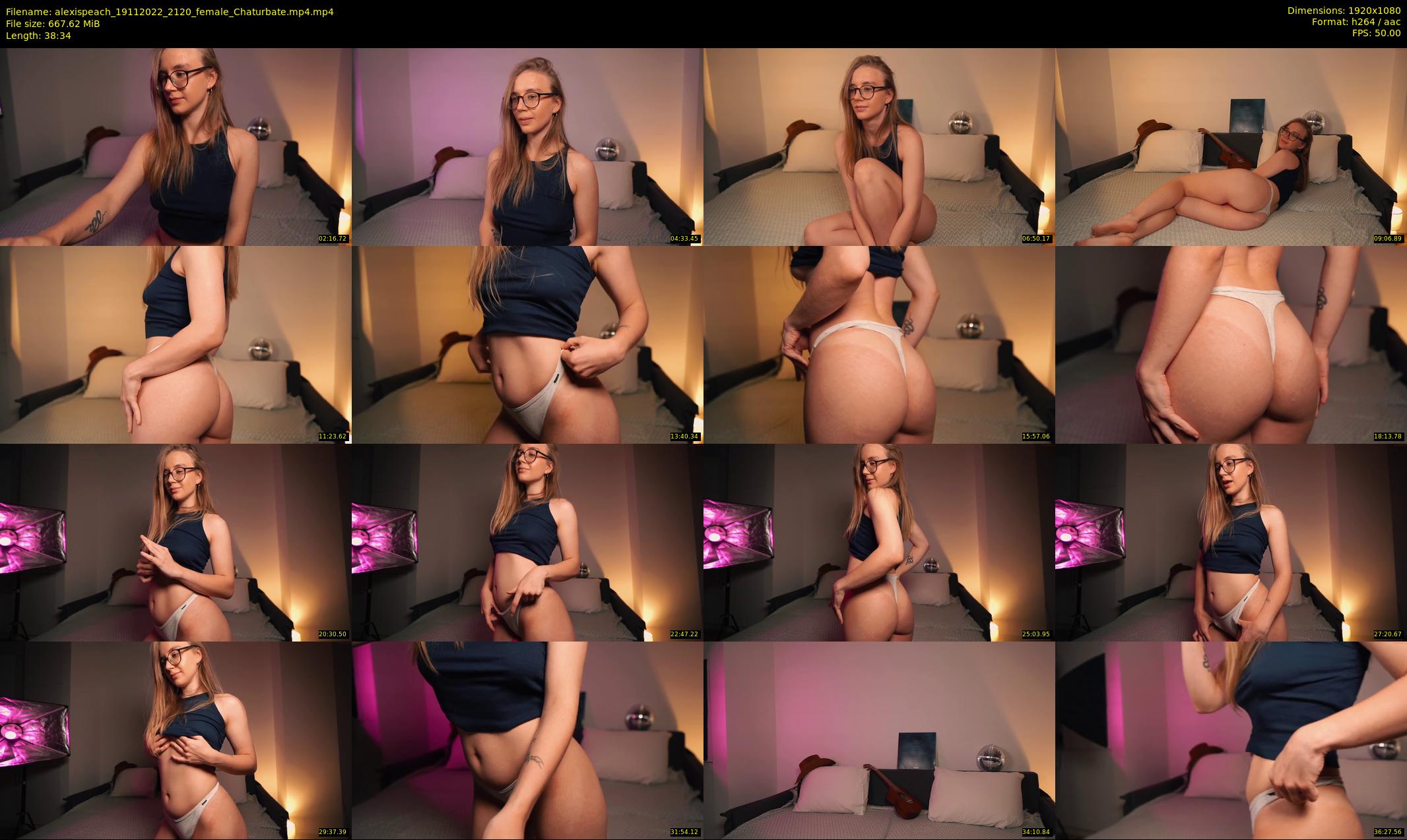 alexispeach — 39 minute Chaturbate female cam show recording, 1080p, Nov 19, 2022
