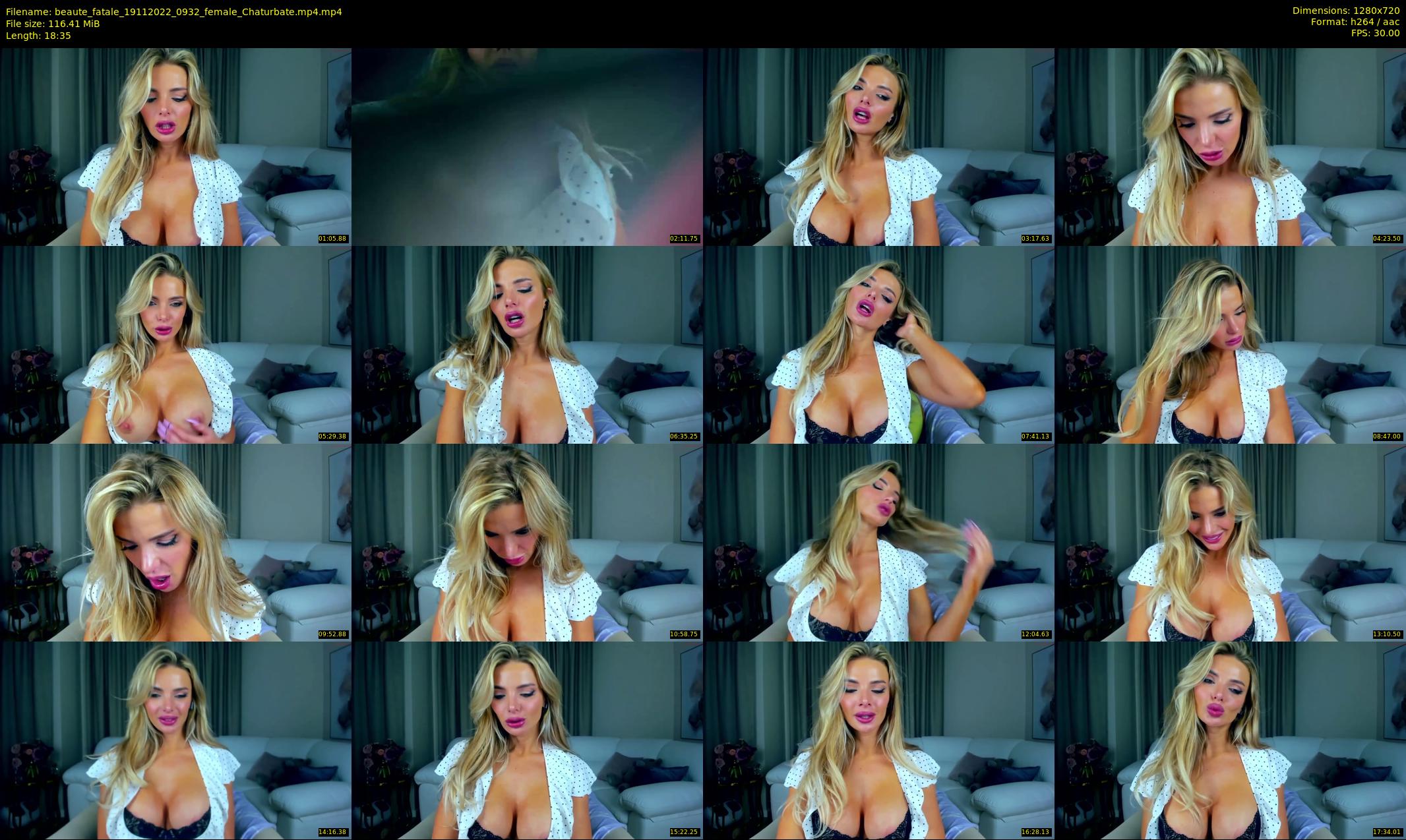 beaute_fatale — 19 minute Chaturbate female cam show recording, 720p, Nov 19, 2022