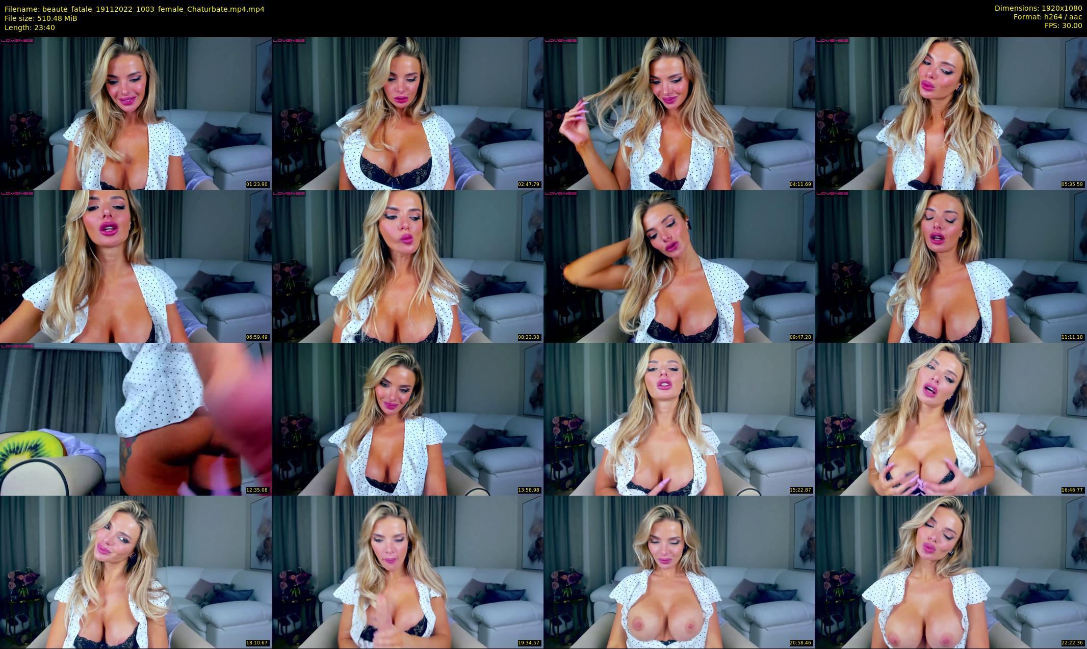 beaute_fatale — 24 minute Chaturbate female cam show recording, 1080p, Nov 19, 2022