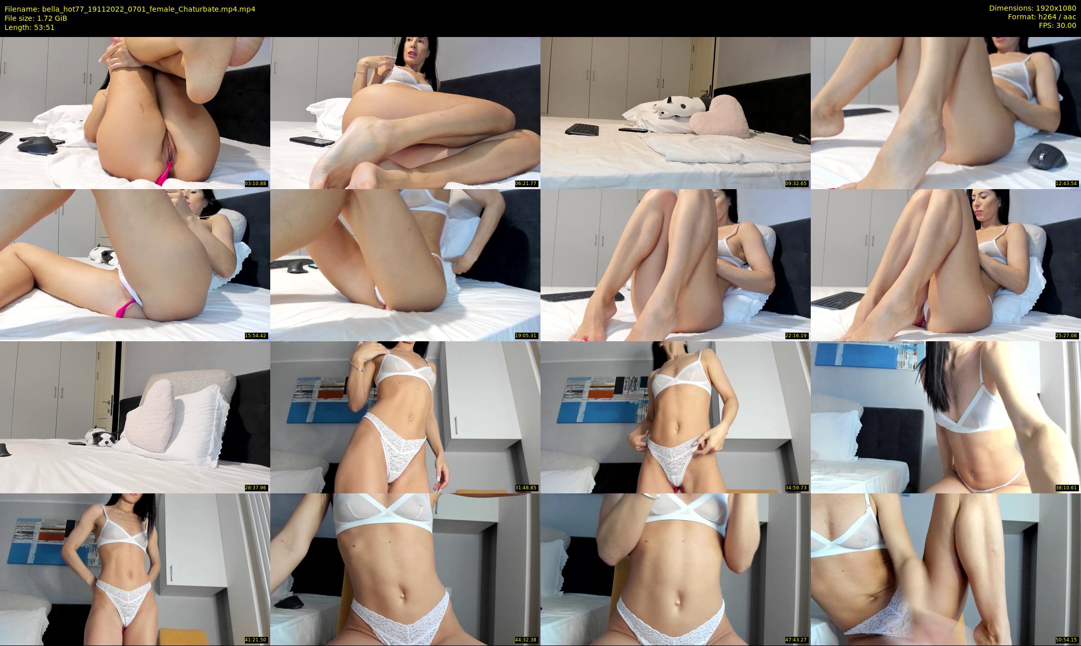 bella_hot77 — 54 minute Chaturbate female cam show recording, 1080p, Nov 19, 2022