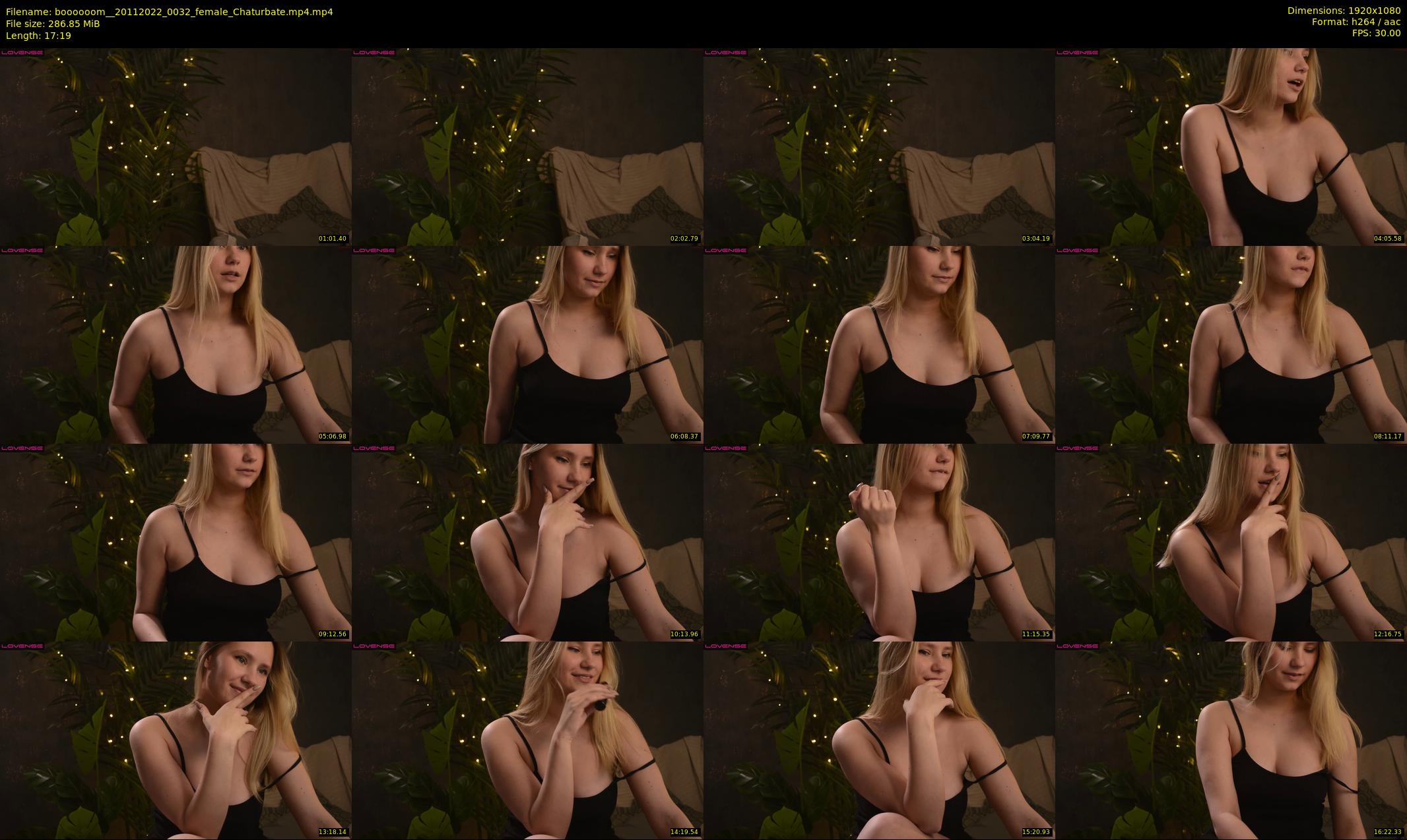 boooooom_ — 18 minute Chaturbate female cam show recording, 1080p, Nov 20, 2022