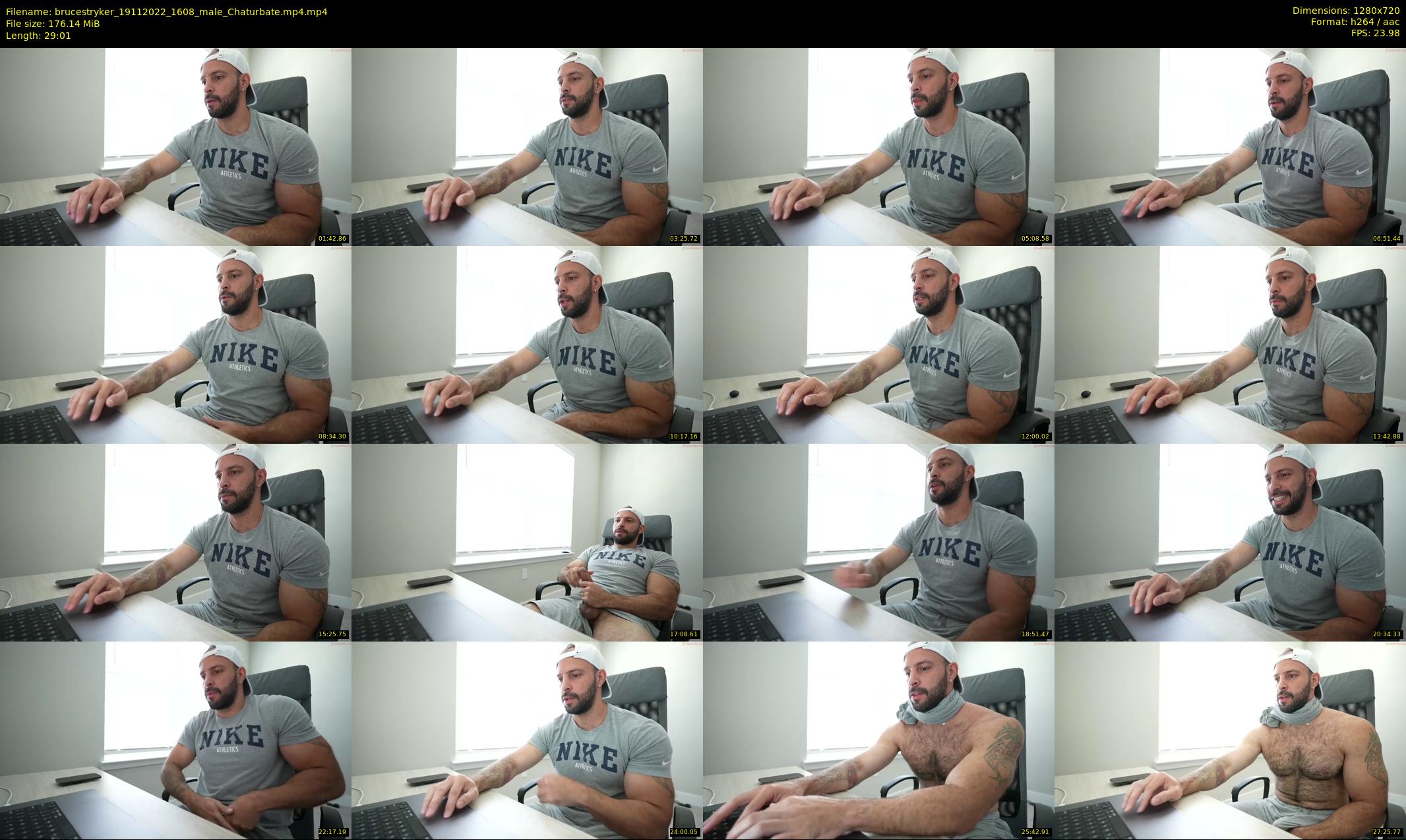 brucestryker — 30 minute Chaturbate male cam show recording, 720p, Nov 19, 2022