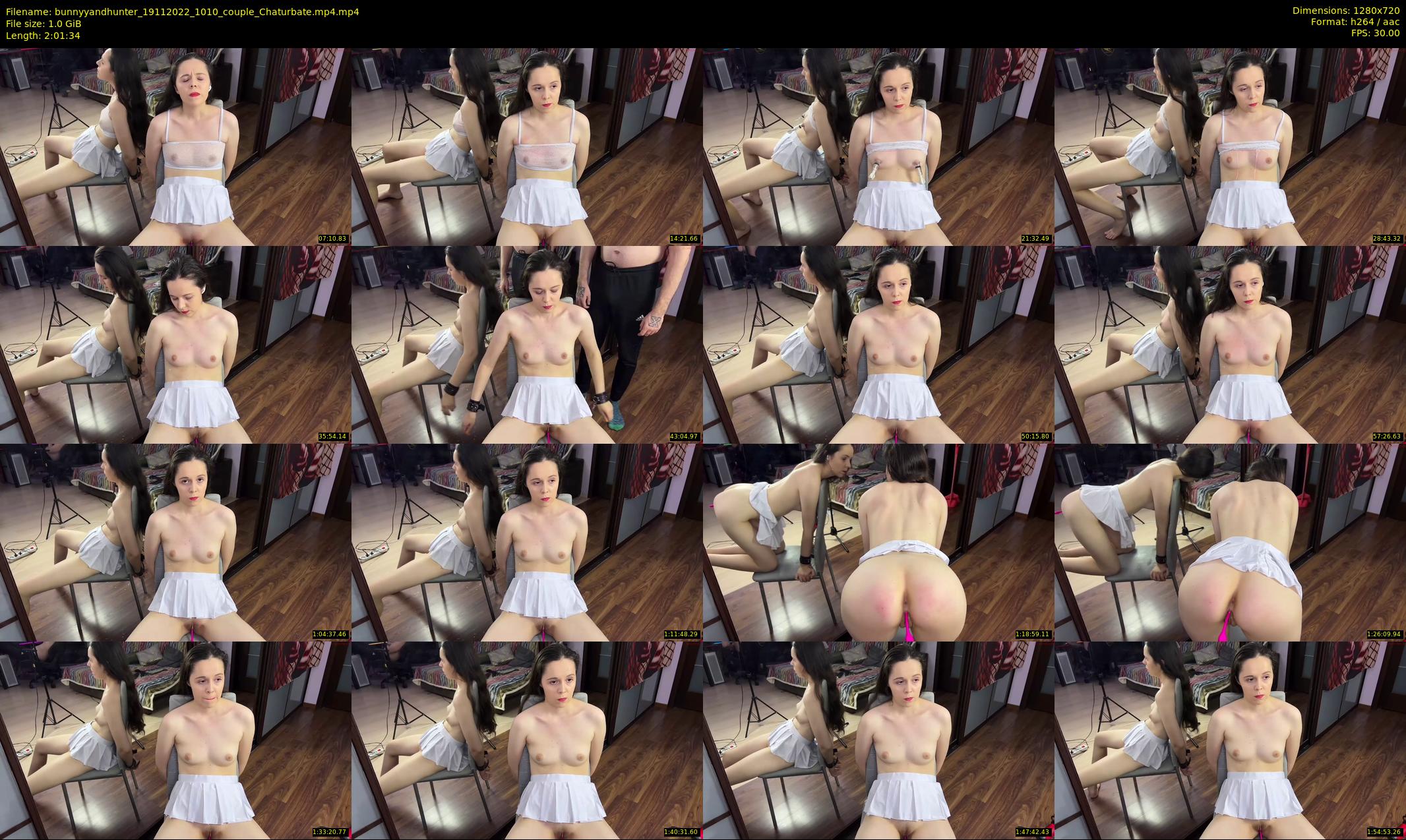 bunnyyandhunter — 122 minute Chaturbate couple cam show recording, 720p, Nov 19, 2022