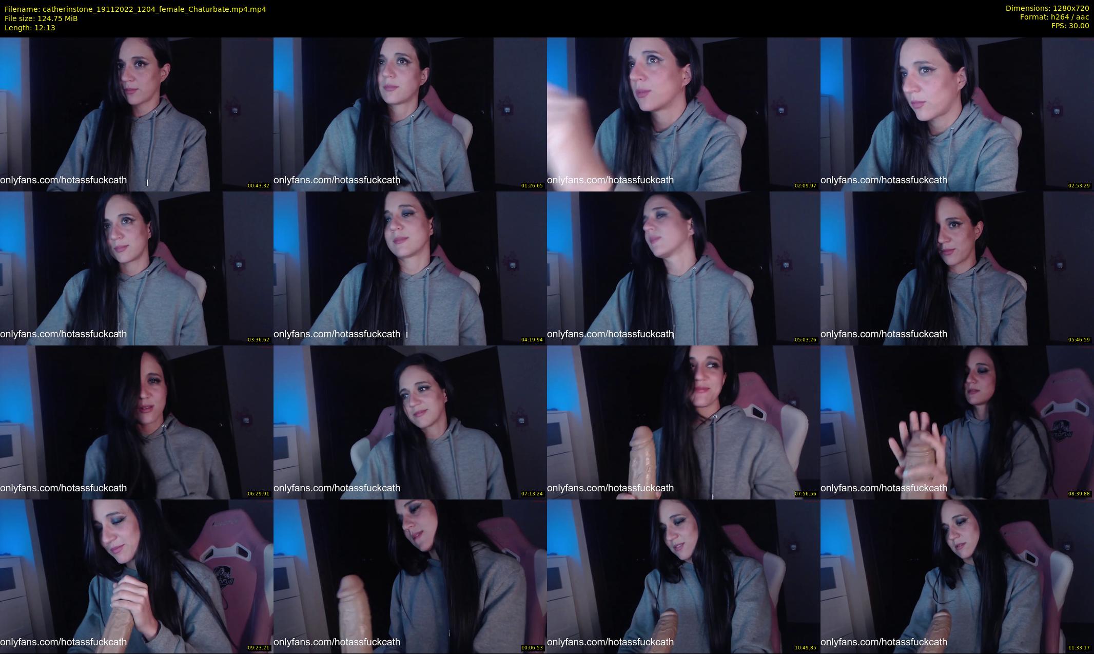 catherinstone — 13 minute Chaturbate female cam show recording, 720p, Nov 19, 2022