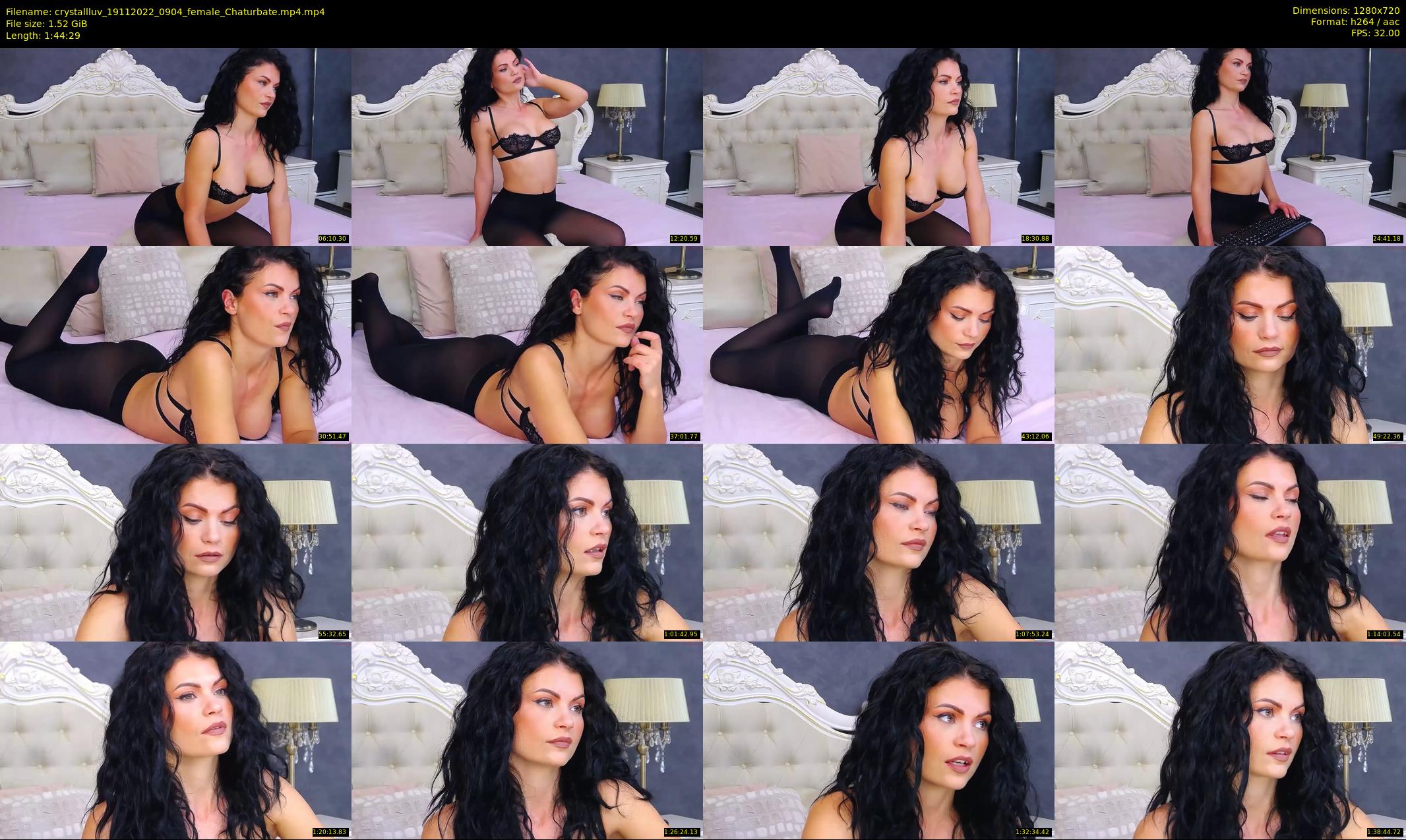 crystallluv — 105 minute Chaturbate female cam show recording, 720p, Nov 19, 2022