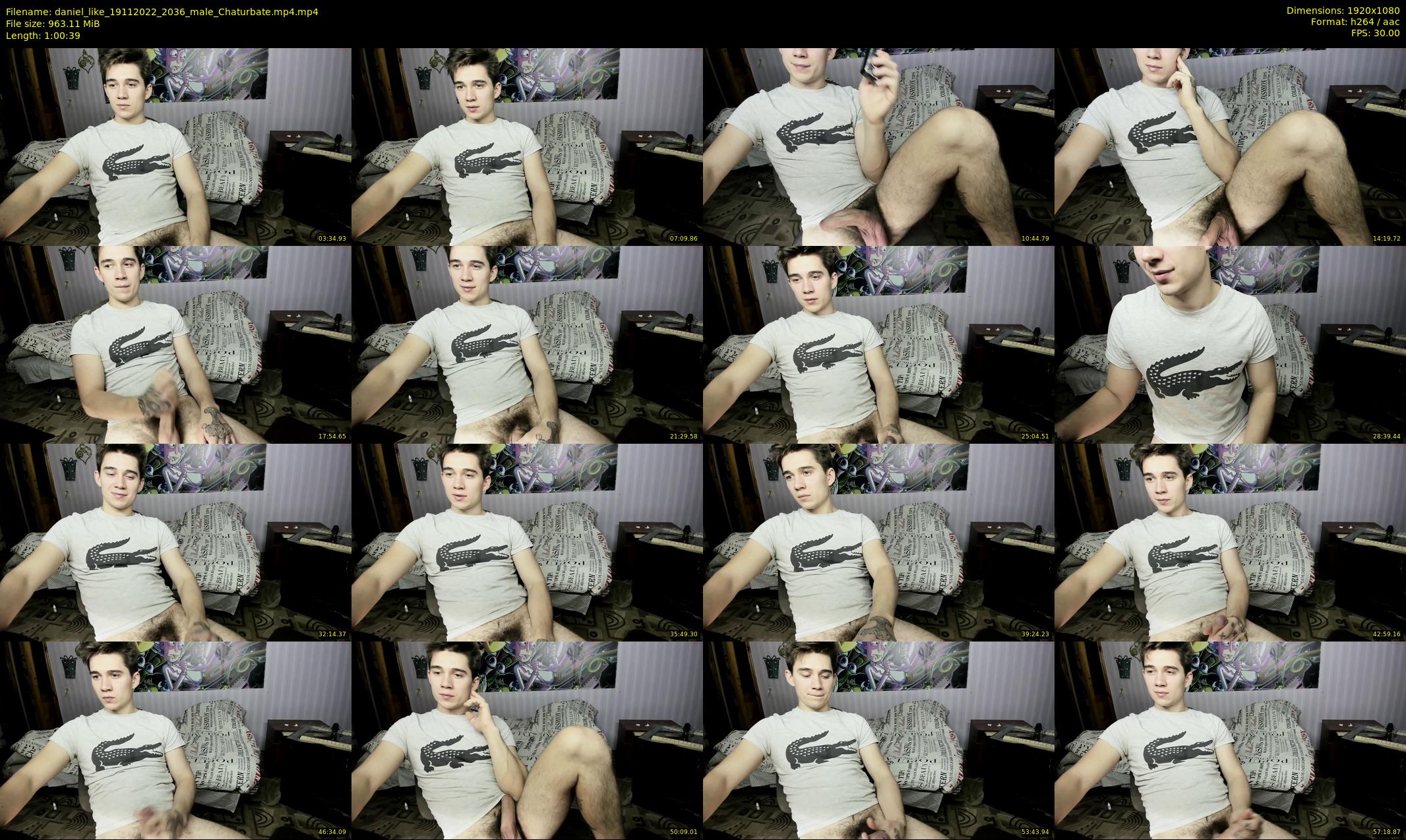 daniel_like — 61 minute Chaturbate male cam show recording, 1080p, Nov 19, 2022