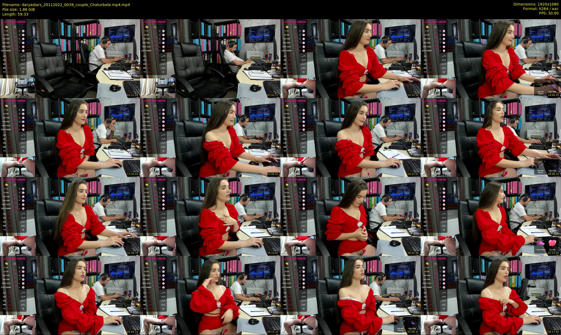 daryastars — 60 minute Chaturbate couple cam show recording, 1080p, Nov 20, 2022