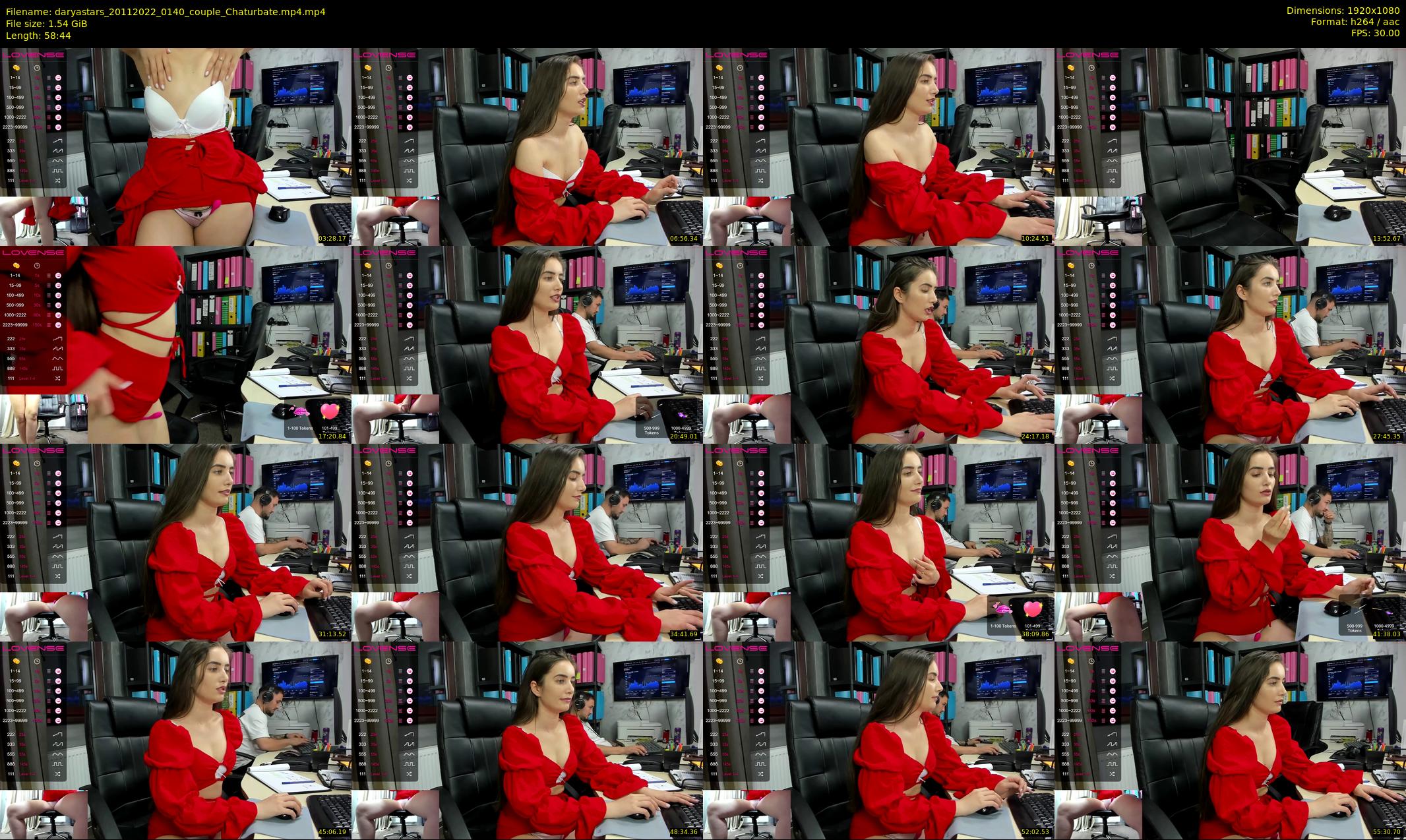 daryastars — 59 minute Chaturbate couple cam show recording, 1080p, Nov 20, 2022