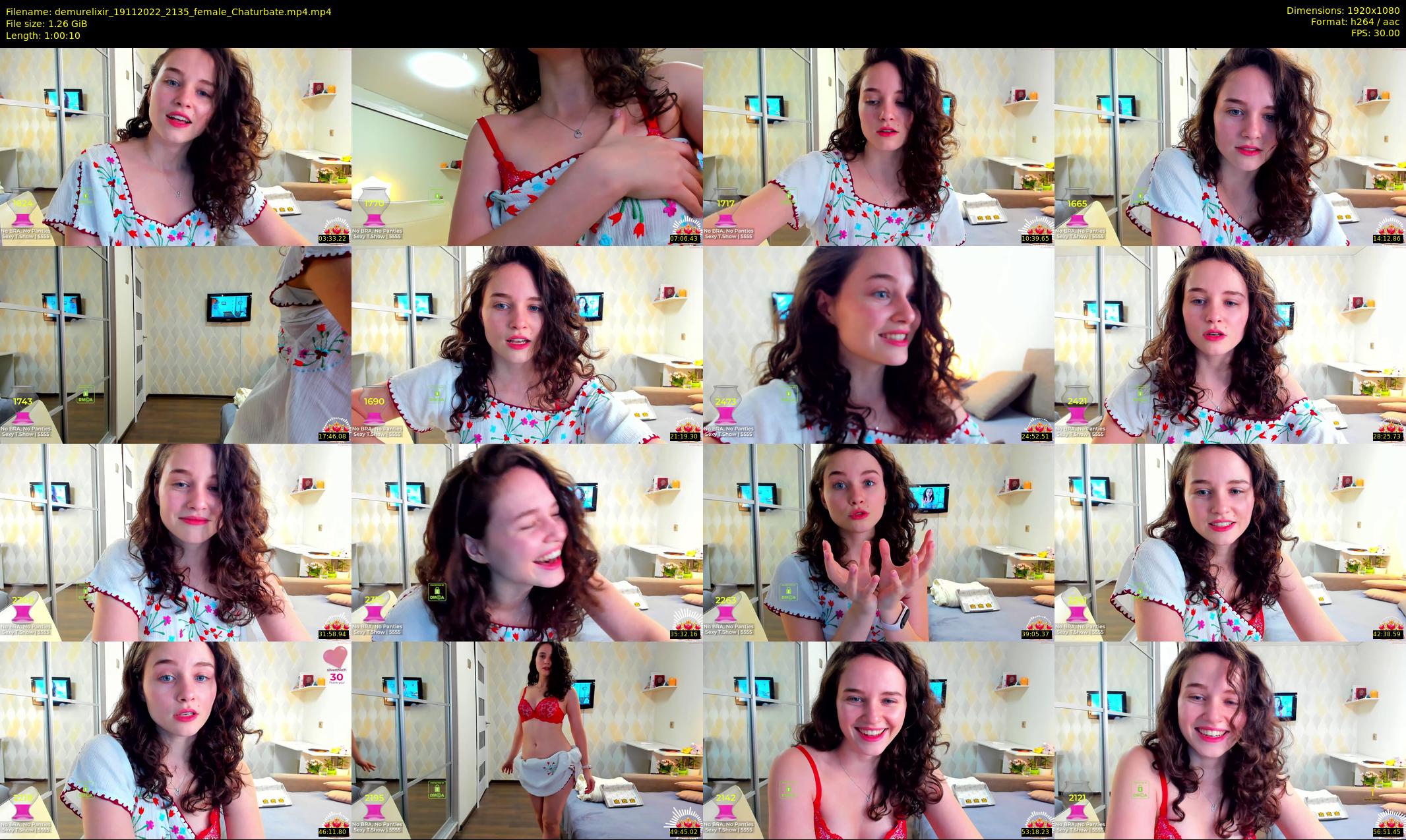 demurelixir — 61 minute Chaturbate female cam show recording, 1080p, Nov 19, 2022