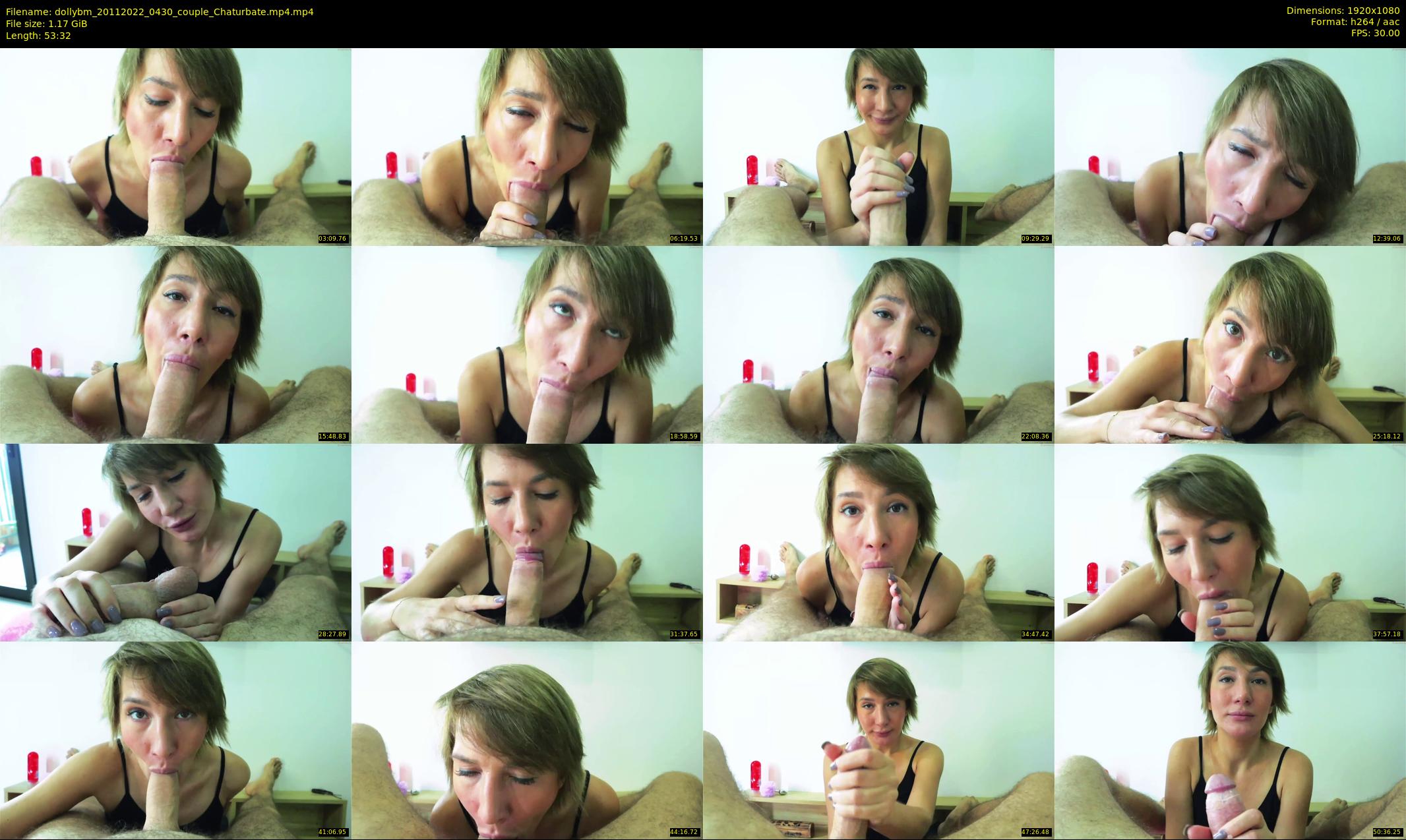 dollybm — 54 minute Chaturbate couple cam show recording, 1080p, Nov 20, 2022