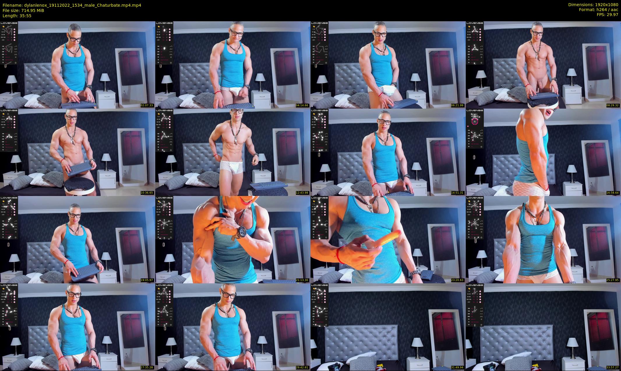 dylanlenox — 36 minute Chaturbate male cam show recording, 1080p, Nov 19, 2022