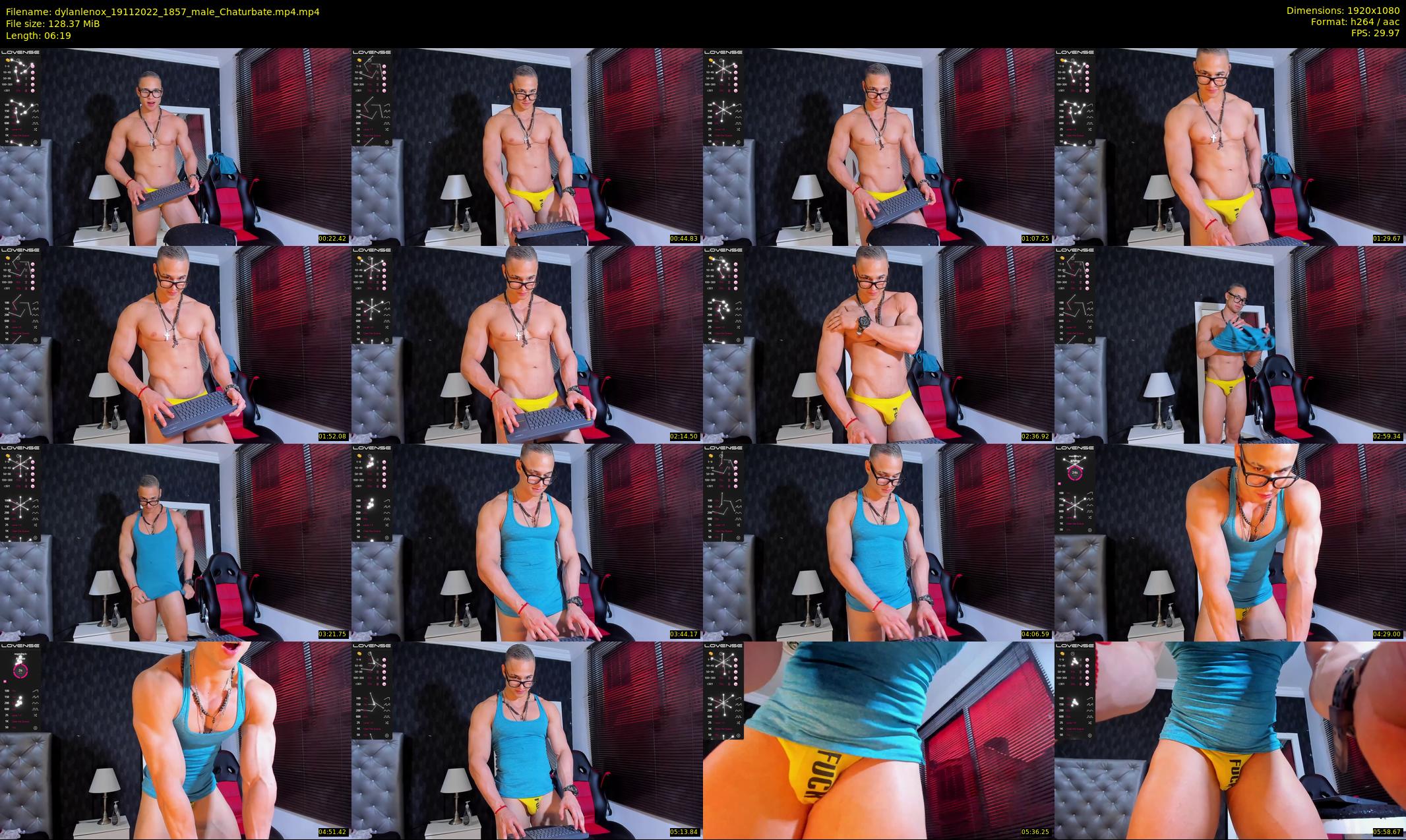 dylanlenox — 7 minute Chaturbate male cam show recording, 1080p, Nov 19, 2022