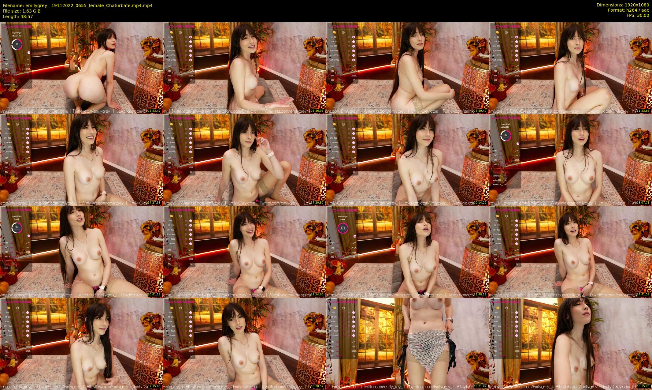 emilygrey_ — 49 minute Chaturbate female cam show recording, 1080p, Nov 19, 2022