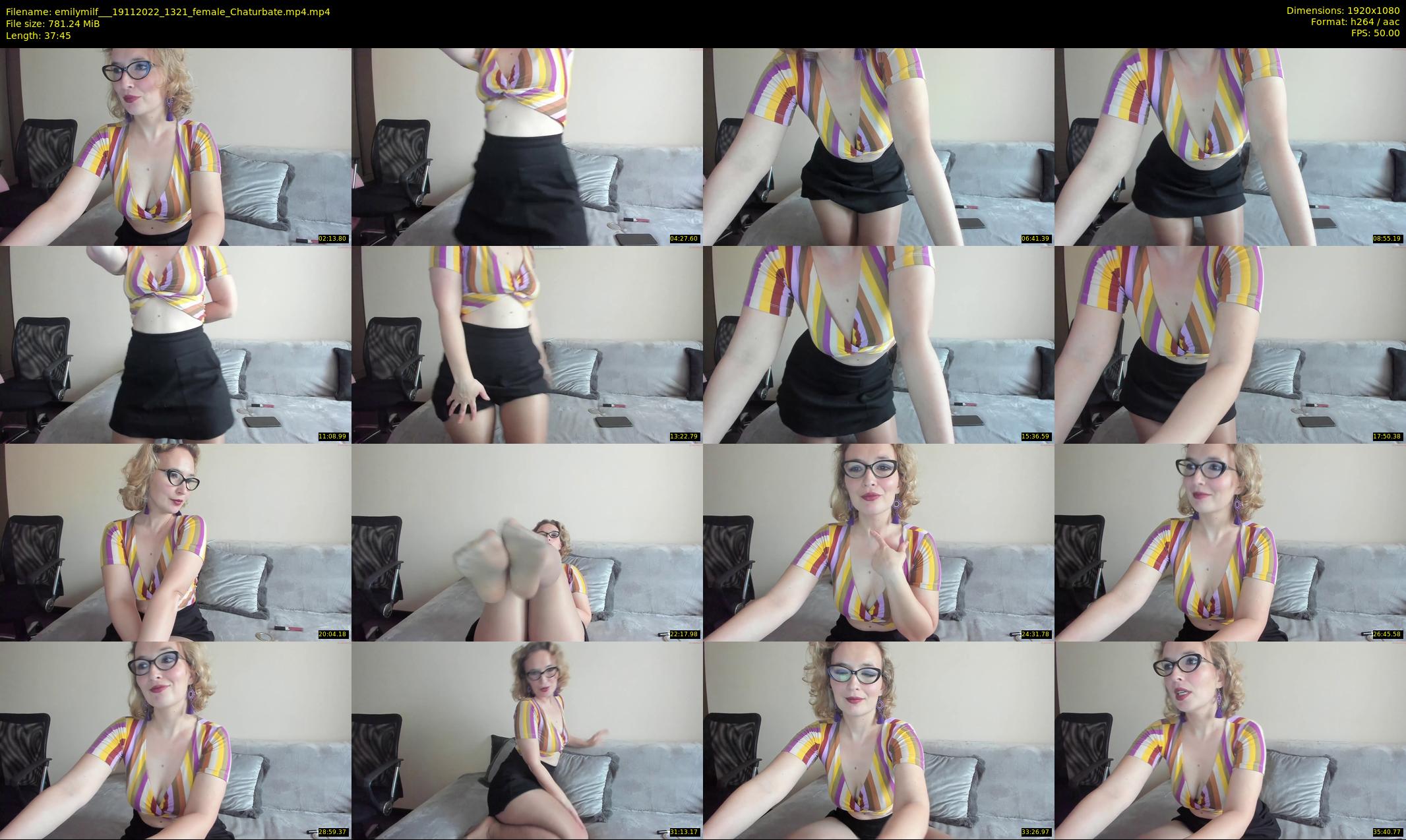 emilymilf__ — 38 minute Chaturbate female cam show recording, 1080p, Nov 19, 2022