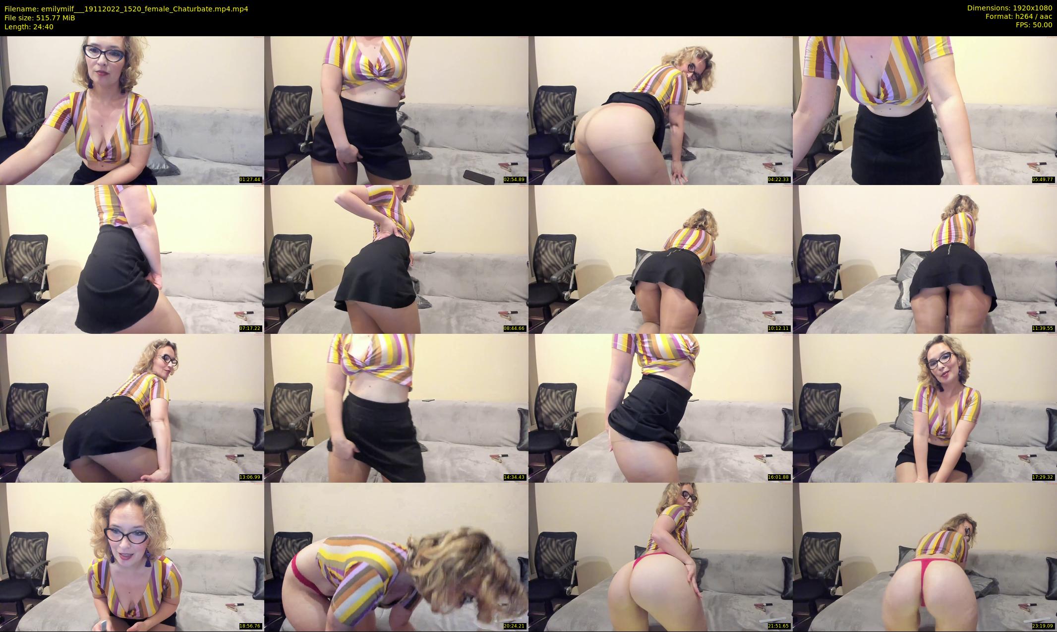 emilymilf__ — 25 minute Chaturbate female cam show recording, 1080p, Nov 19, 2022