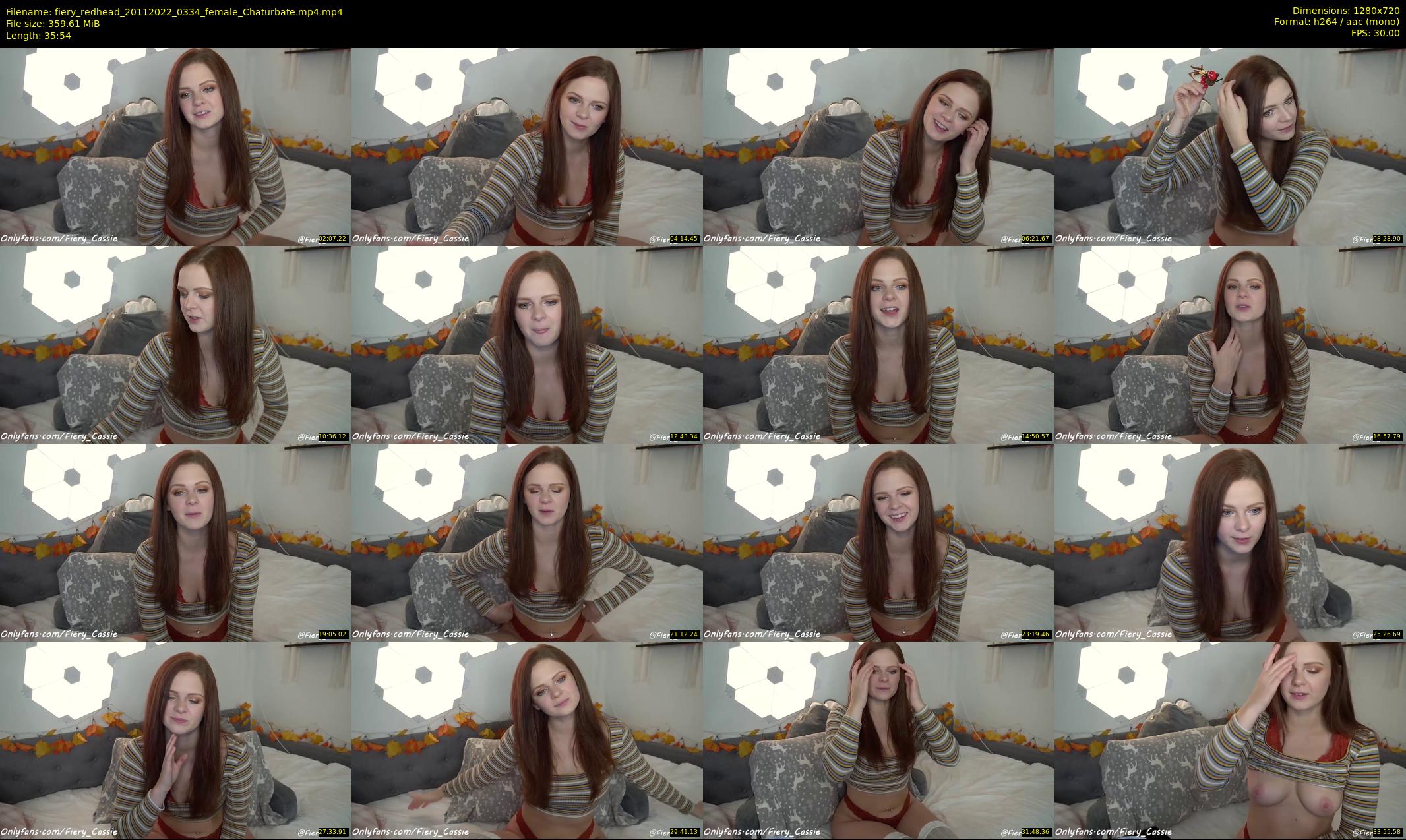 fiery_redhead — 36 minute Chaturbate female cam show recording, 720p, Nov 20, 2022