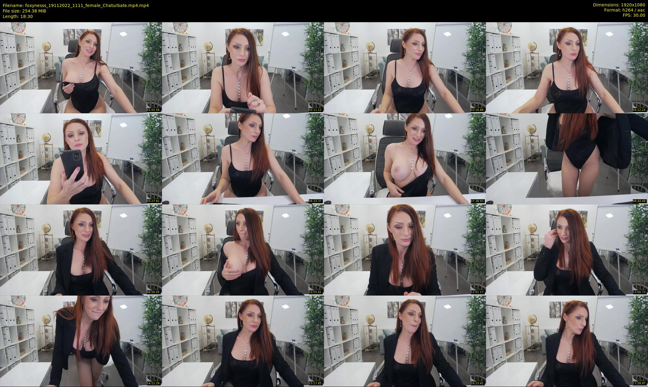 foxynesss — 19 minute Chaturbate female cam show recording, 1080p, Nov 19, 2022