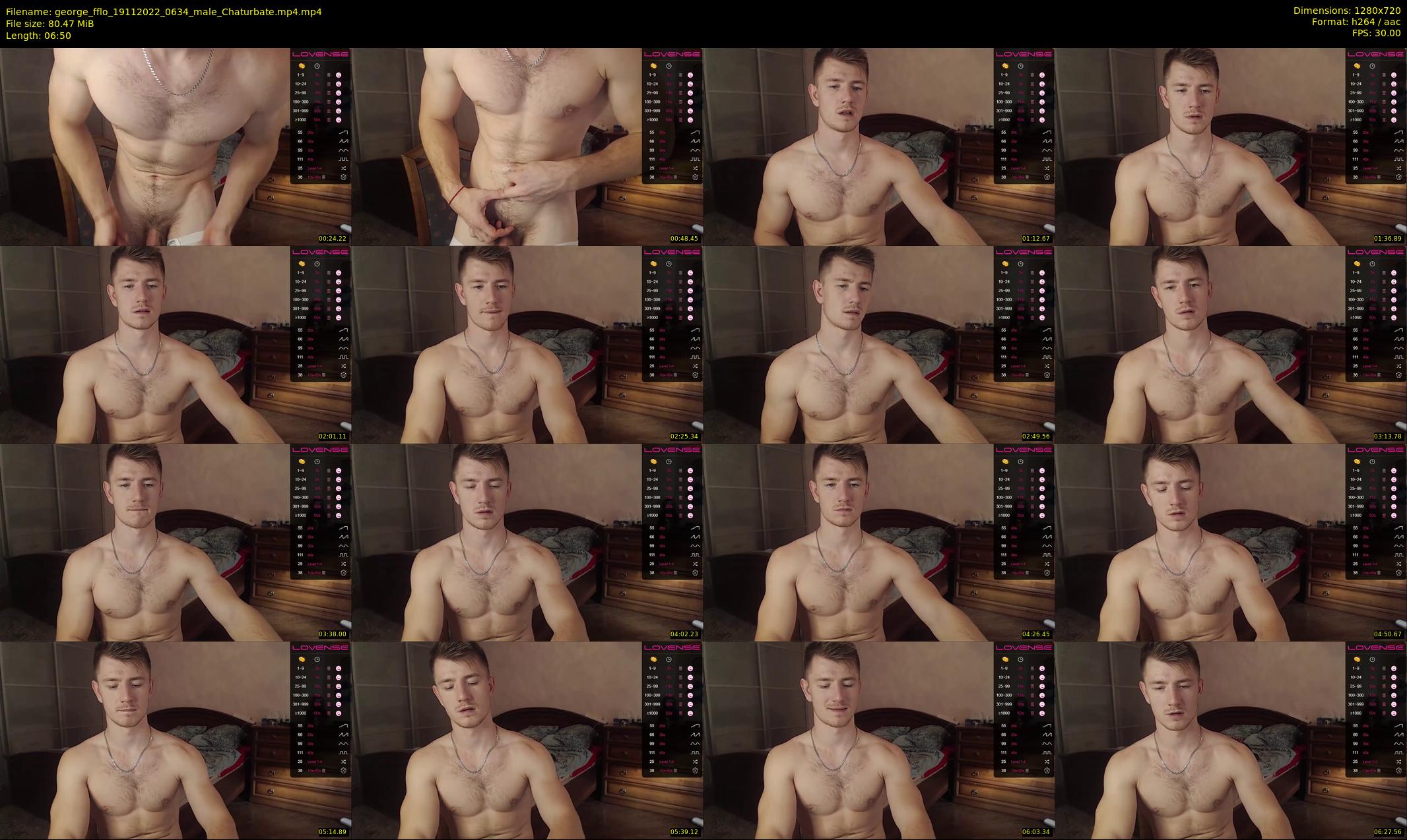 george_fflo — 7 minute Chaturbate male cam show recording, 720p, Nov 19, 2022