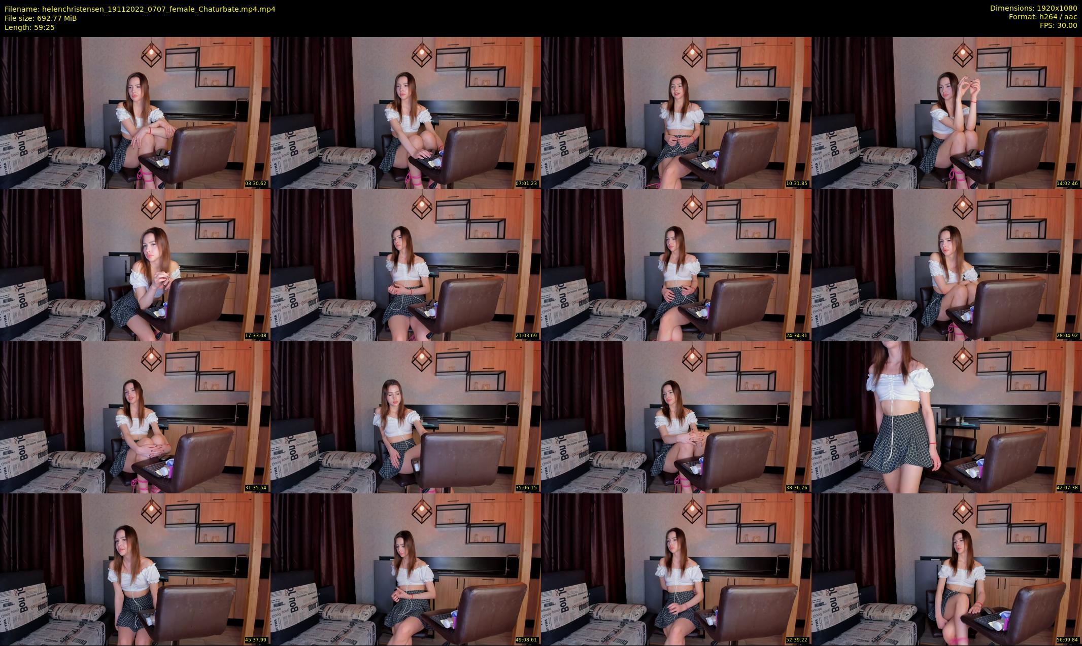helenchristensen — 60 minute Chaturbate female cam show recording, 1080p, Nov 19, 2022