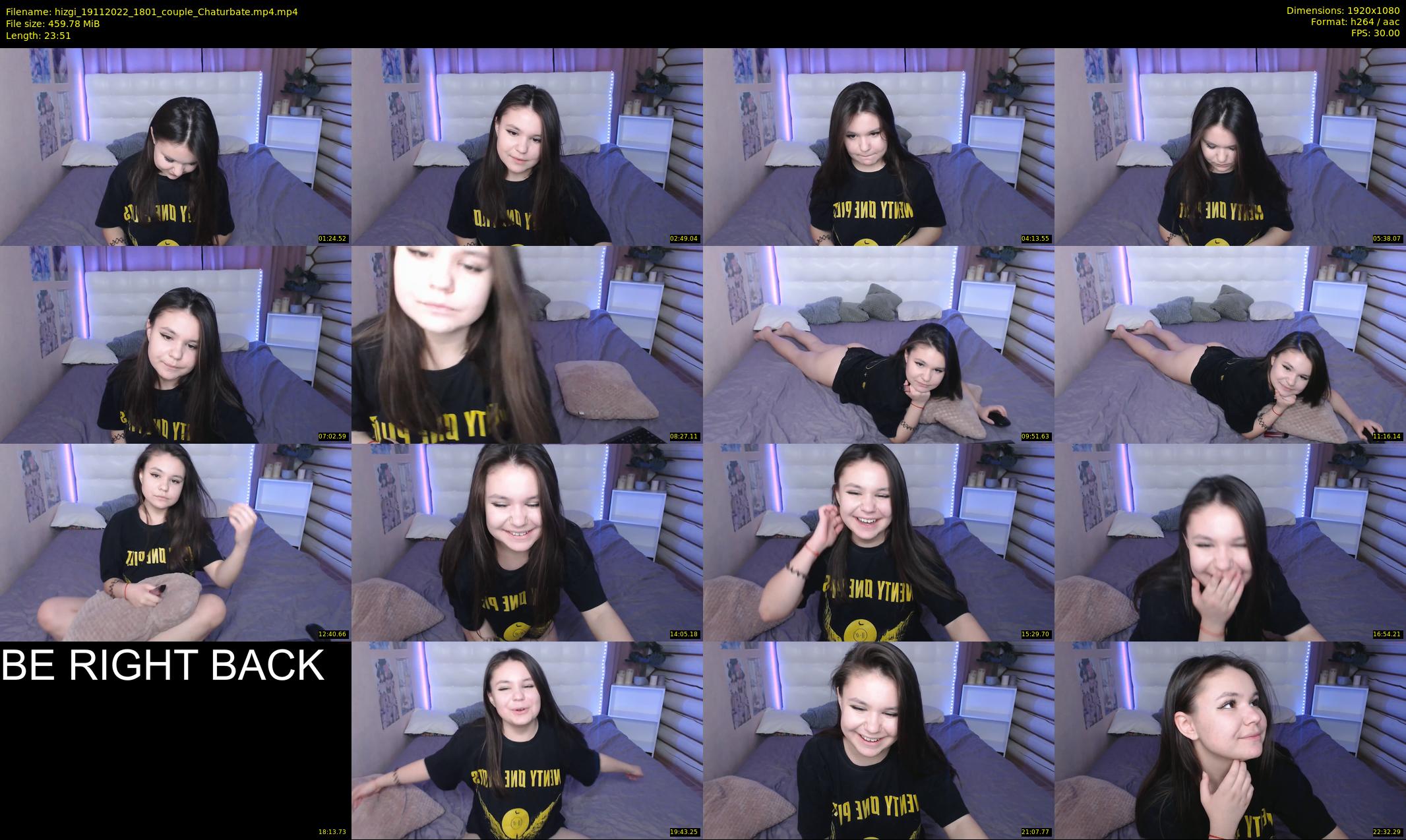 hizgi — 24 minute Chaturbate couple cam show recording, 1080p, Nov 19, 2022