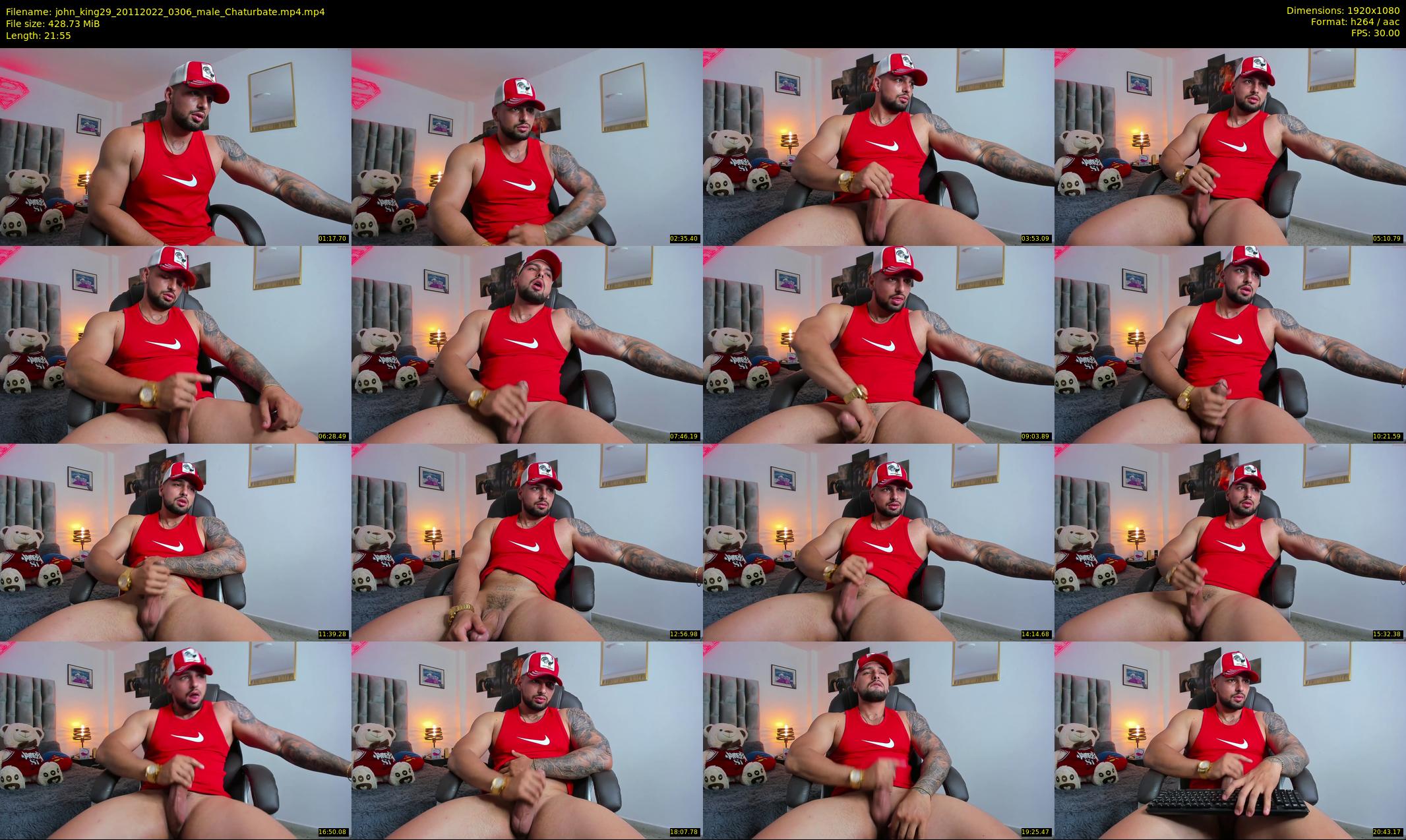 john_king29 — 22 minute Chaturbate male cam show recording, 1080p, Nov 20, 2022