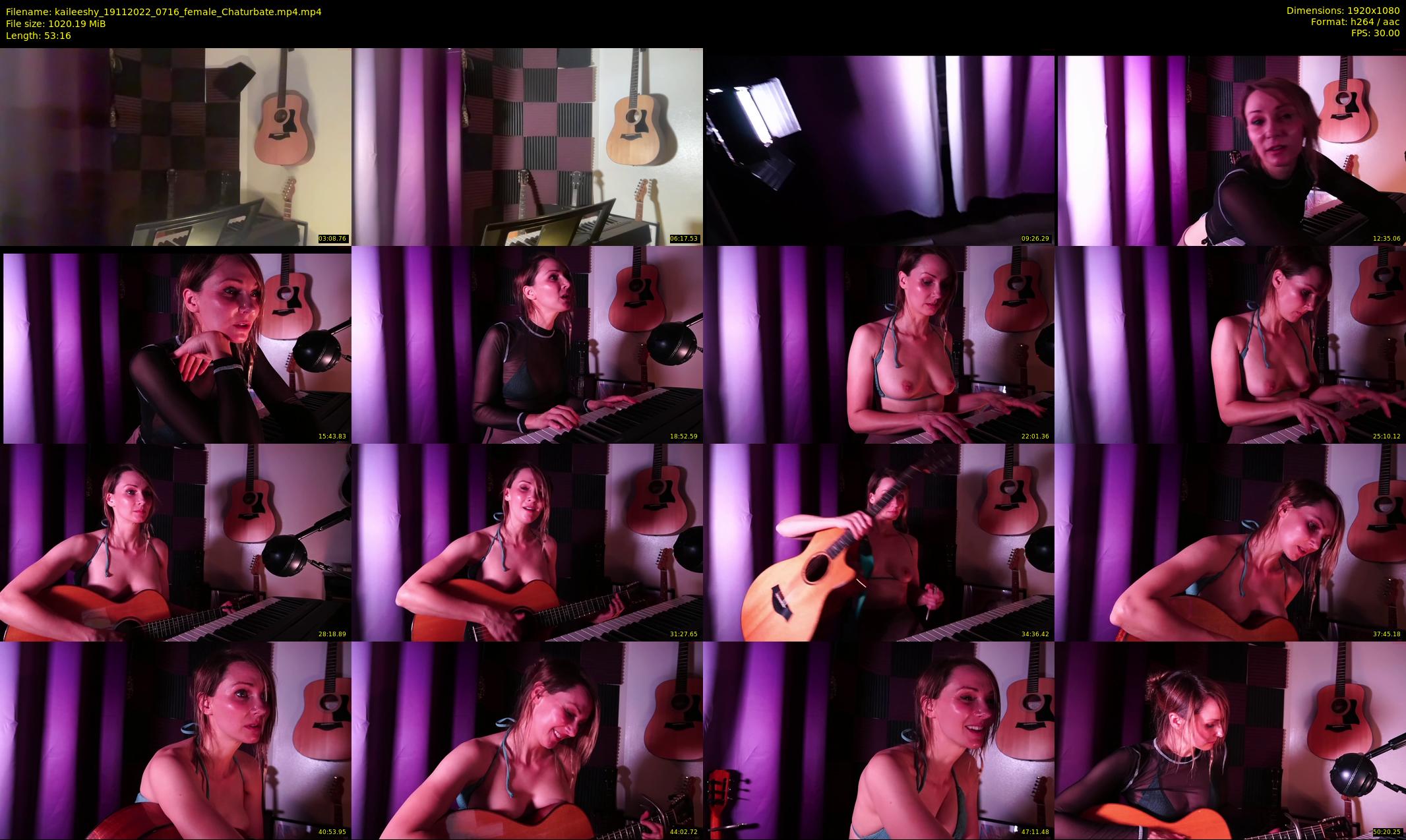 kaileeshy — 54 minute Chaturbate female cam show recording, 1080p, Nov 19, 2022
