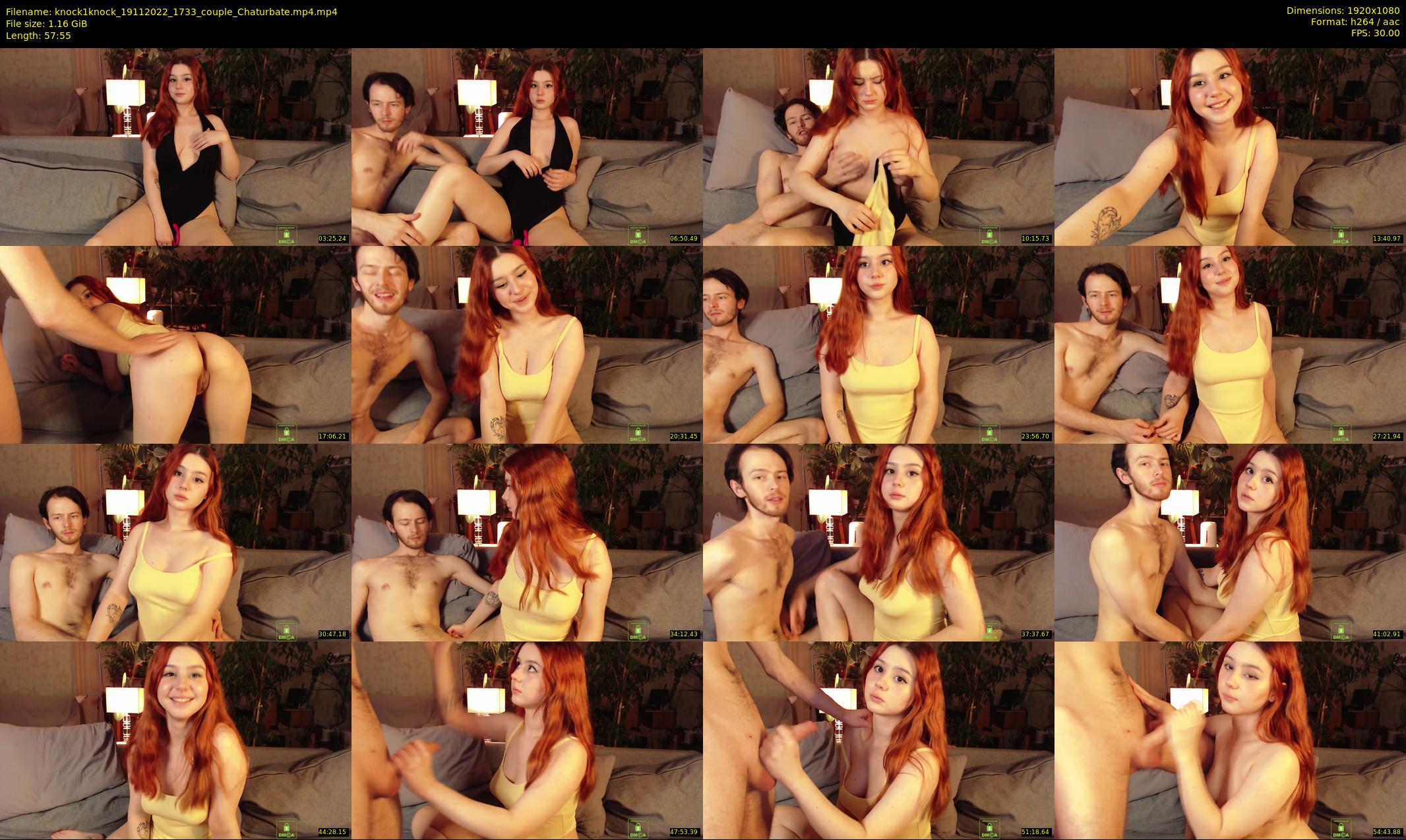 knock1knock — 58 minute Chaturbate couple cam show recording, 1080p, Nov 19, 2022