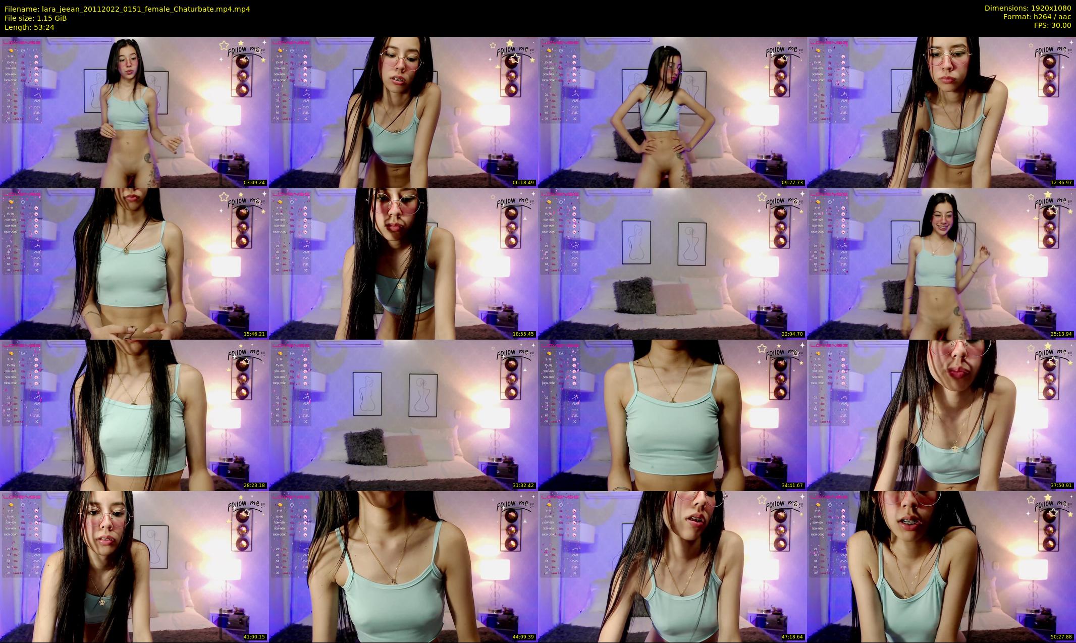 lara_jeean — 54 minute Chaturbate female cam show recording, 1080p, Nov 20, 2022